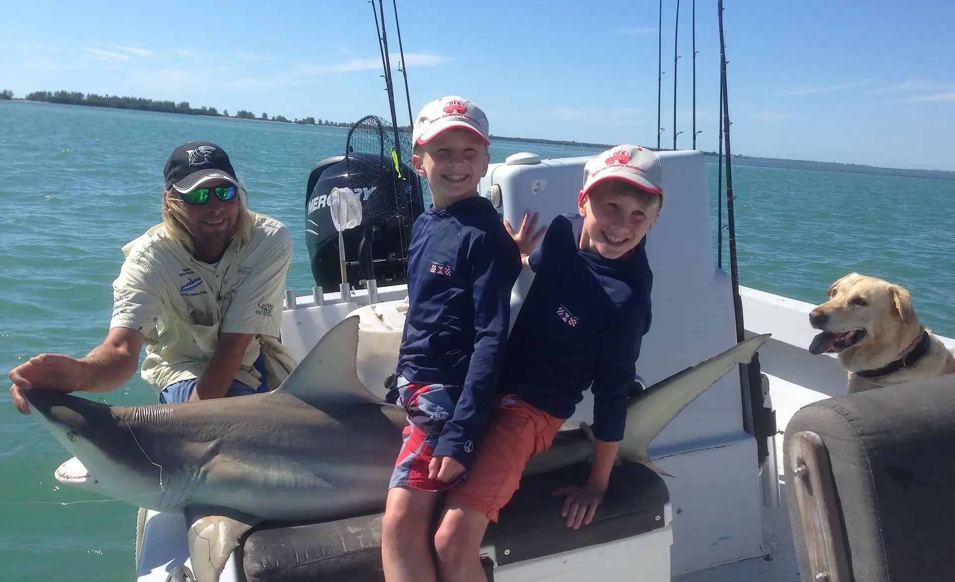 Captiva Fishing, Blacktip Shark 4-2-15, Sanibel Fishing & Captiva Fishing & Fort Myers Fishing Charters & Guide Service.