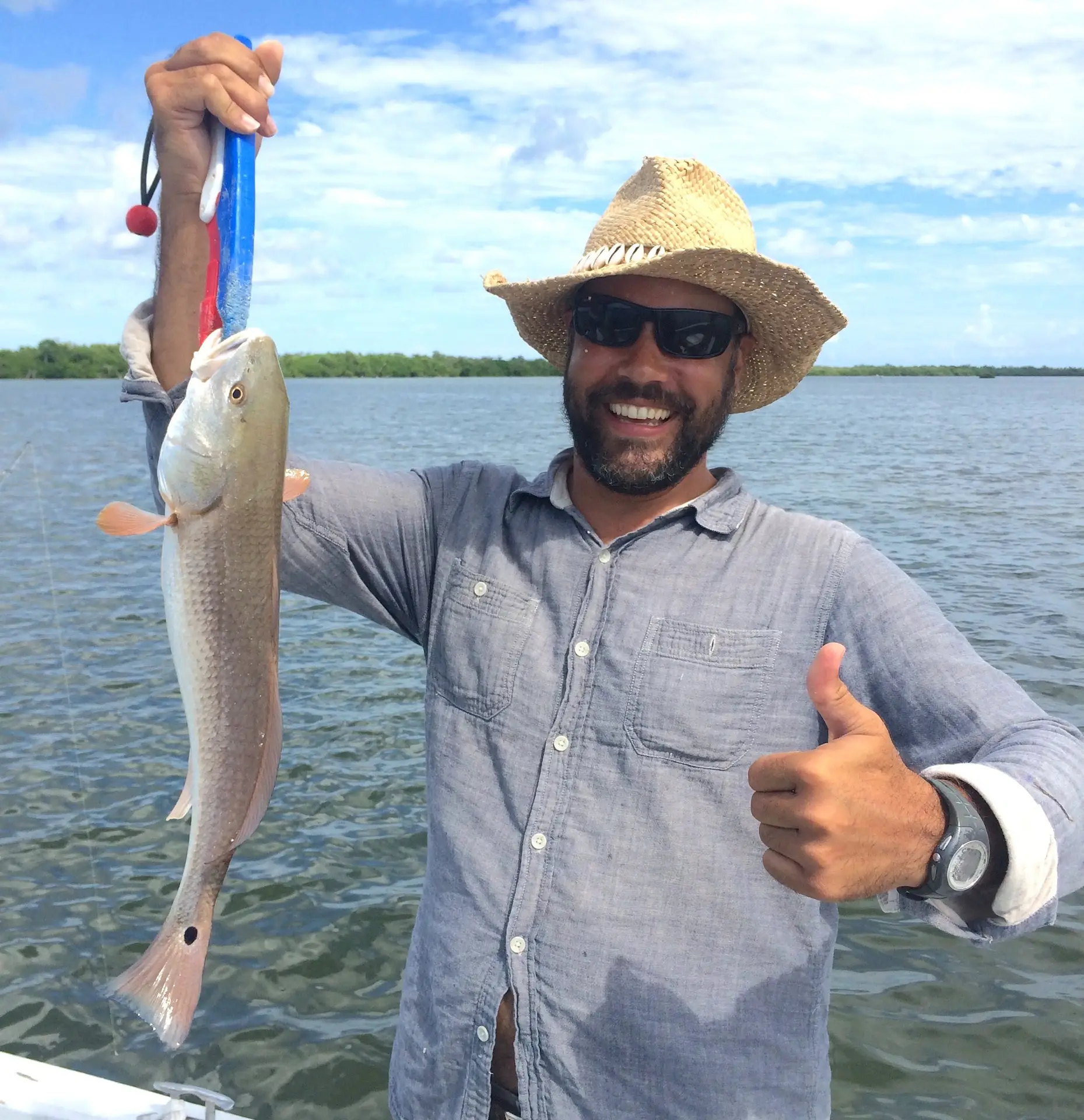 More Redfish, Sanibel Fishing & Captiva Fishing, Thursday, 8-13-15 ~ #Sanibel #Captiva.