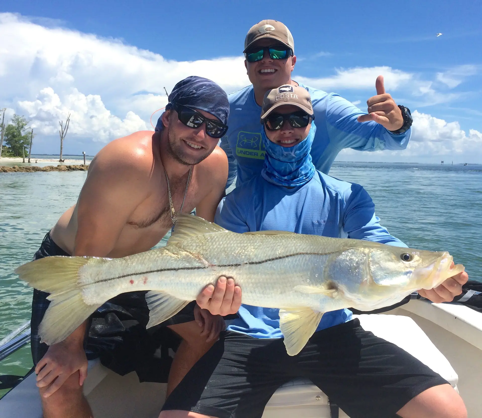 Nice Snook, Sanibel Fishing & Captiva Fishing, Saturday, 9-12-15 ~ #Sanibel #Captiva.