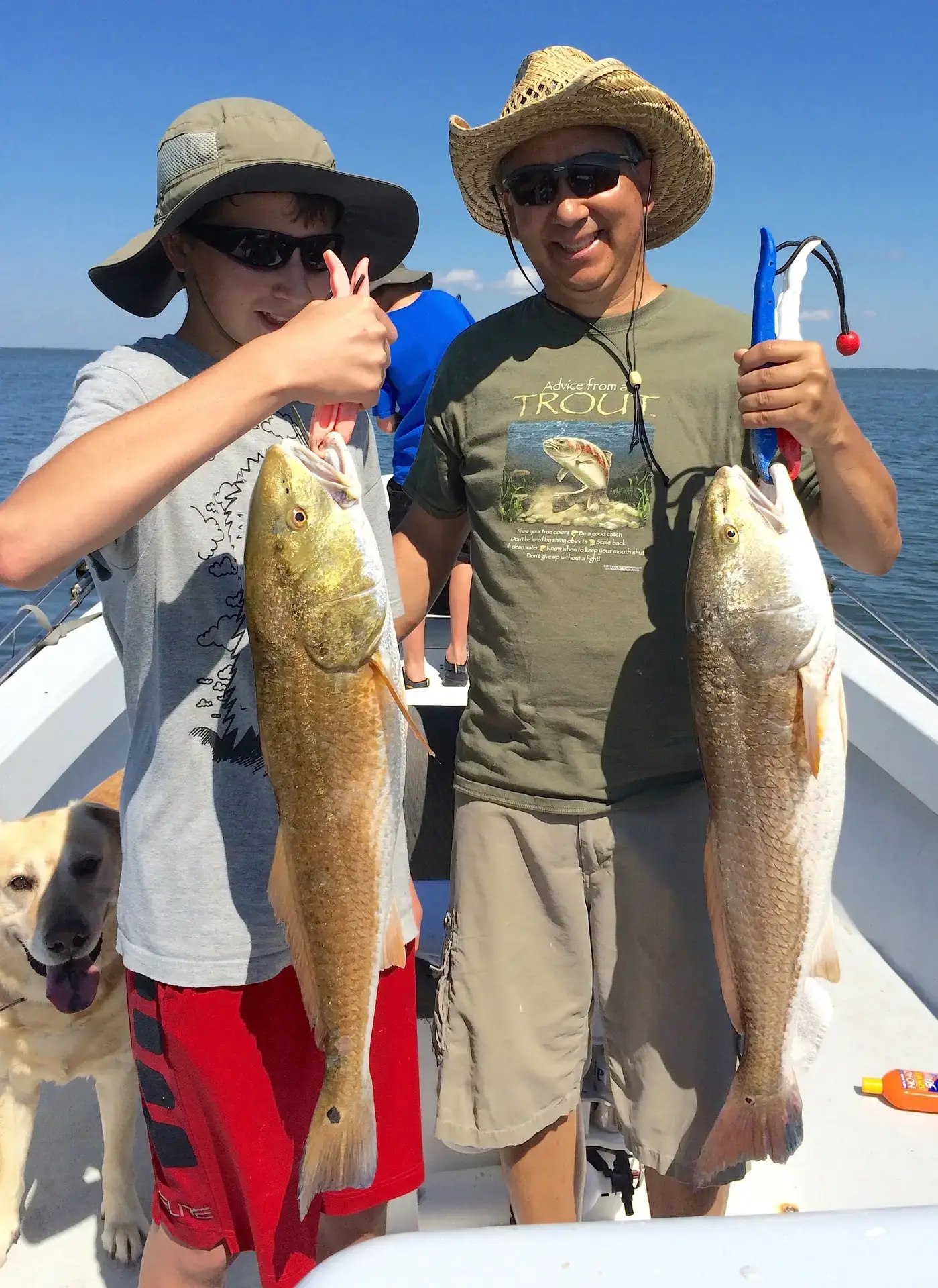 Two Redfish, Sanibel Fishing & Captiva Fishing, Monday, 10-12-15 ~ #Sanibel #Captiva.