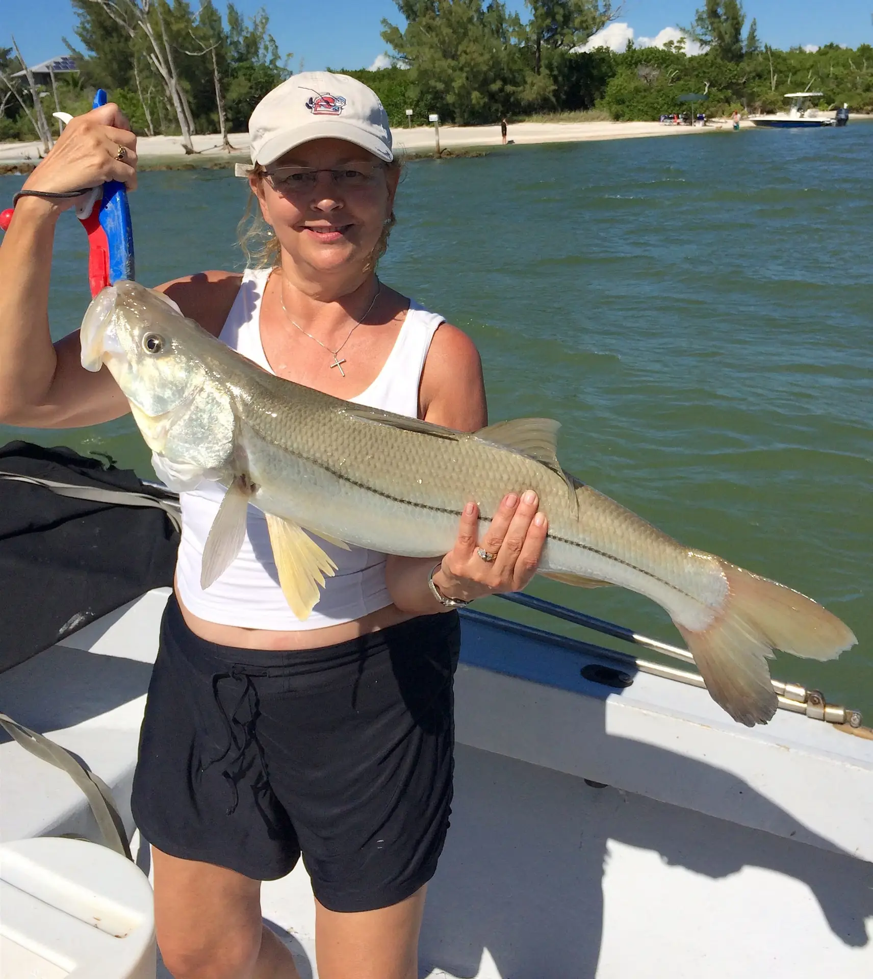 Pam, Snook, Sanibel Fishing & Captiva Fishing, Sunday, 11-1-15 ~ #Sanibel #Captiva.