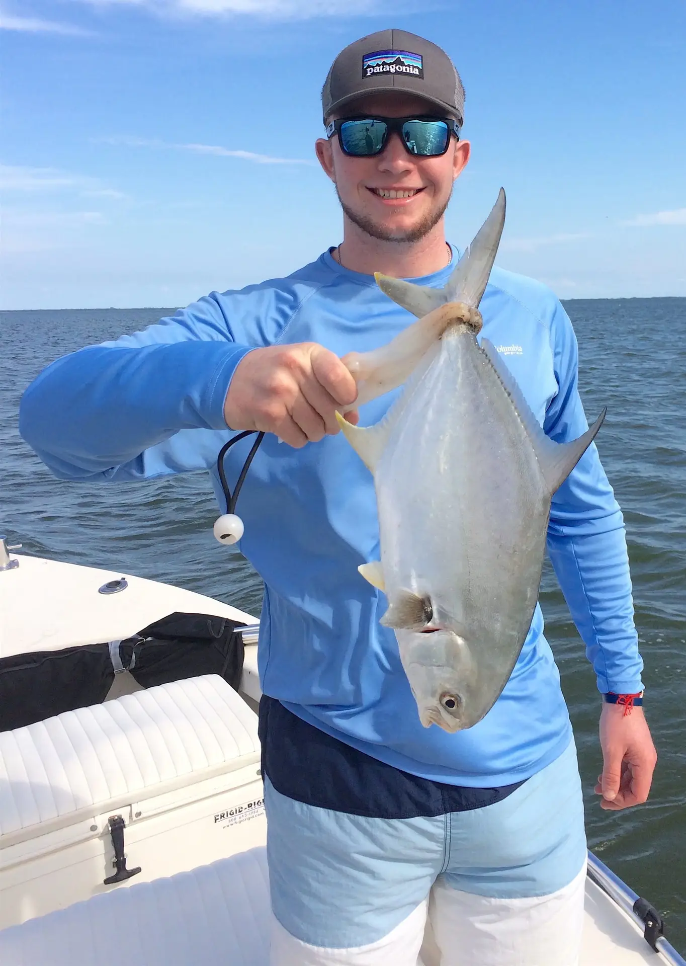 Pompano, Catch & Release, Sanibel Fishing & Captiva Fishing, Sanibel Island, Saturday, July 22, 2017.