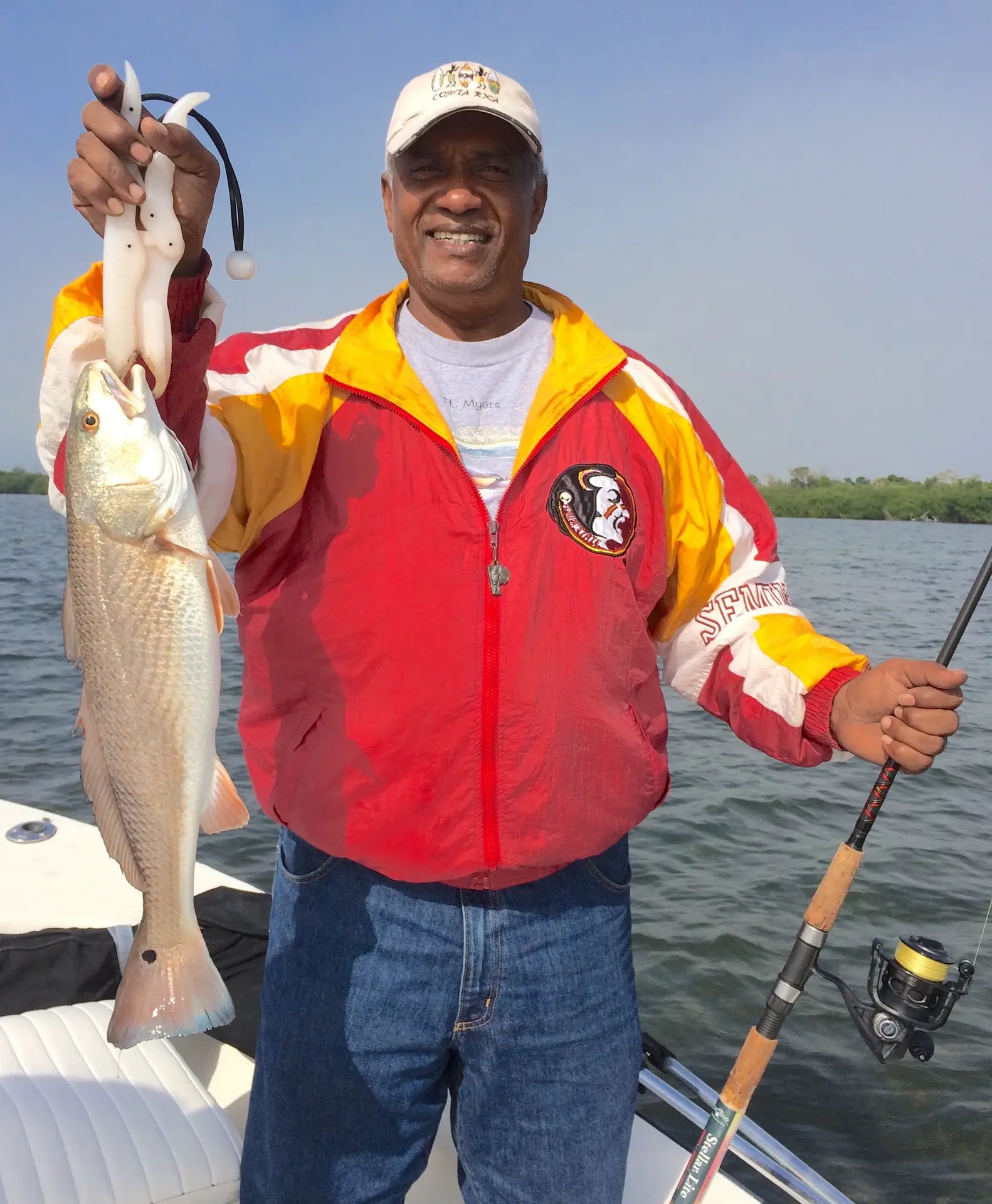 Redfish, Oyster Bars, Sanibel Fishing & Captiva Fishing, Sunday, 1-10-16 ~ #Sanibel #Captiva.