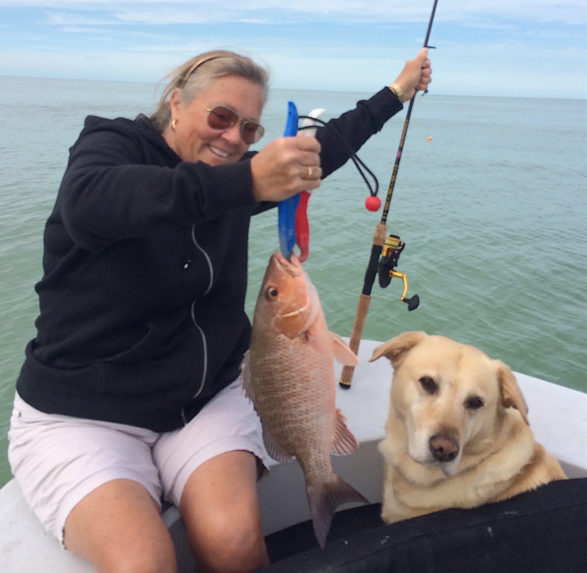 Snapper, Jean, Sanibel Fishing & Captiva Fishing, Saturday, 1-30-16 ~ #Sanibel #Captiva.