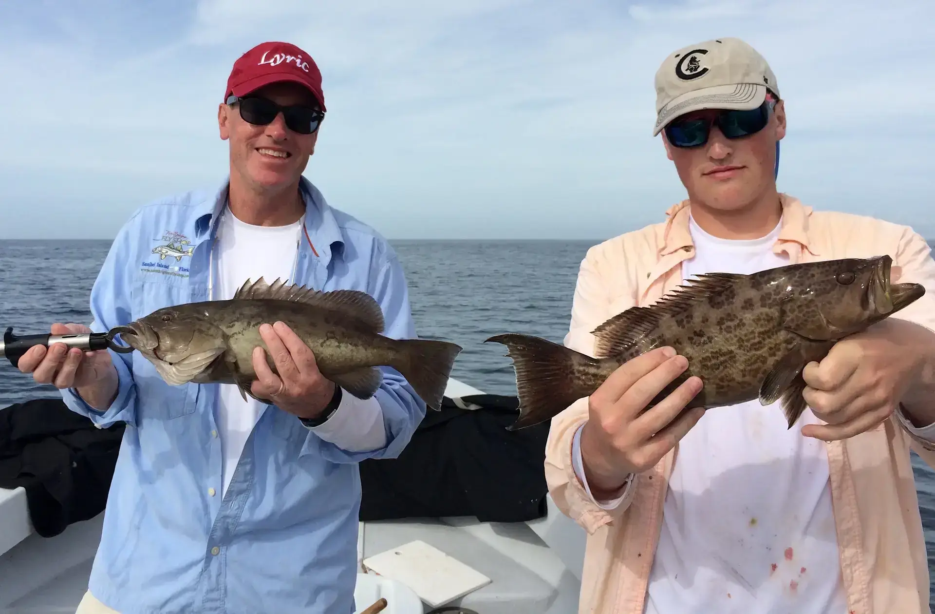 Offshore, Gag Grouper & Black Grouper, Catch & Release, Sanibel Fishing & Captiva Fishing, Saturday, 1-2-16 ~ #Sanibel #Captiva.