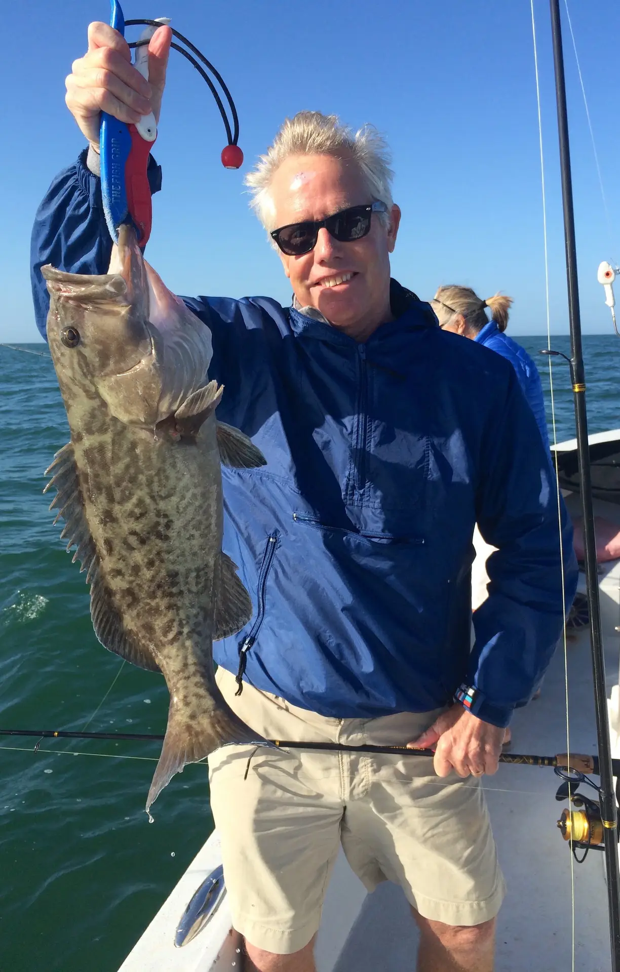 Grouper, Offshore, Sanibel Fishing & Captiva Fishing, Saturday, 2-20-16 ~ #Sanibel #Captiva.