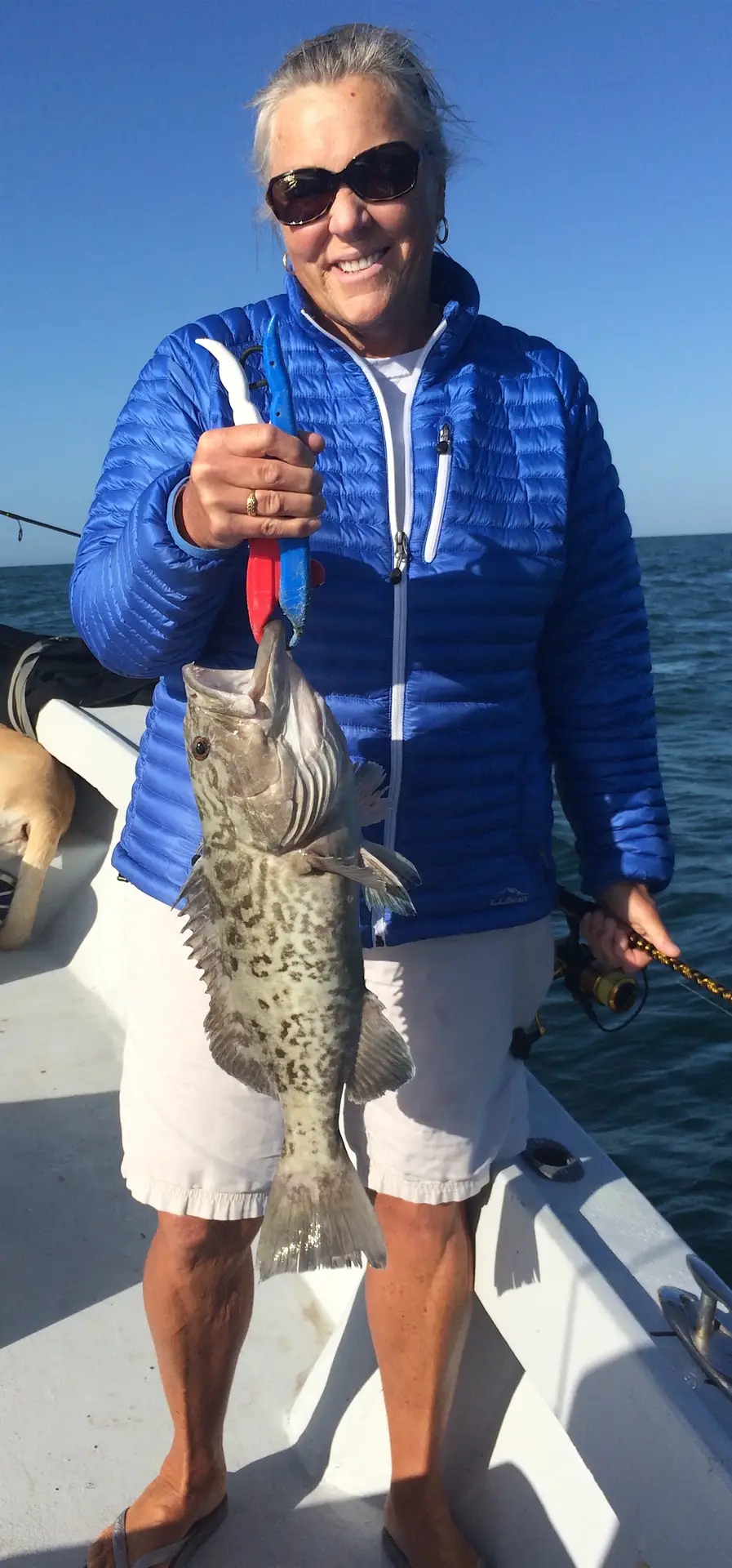 Jean, Grouper, Sanibel Fishing & Captiva Fishing, Friday, 2-26-16 ~ #Sanibel #Captiva.