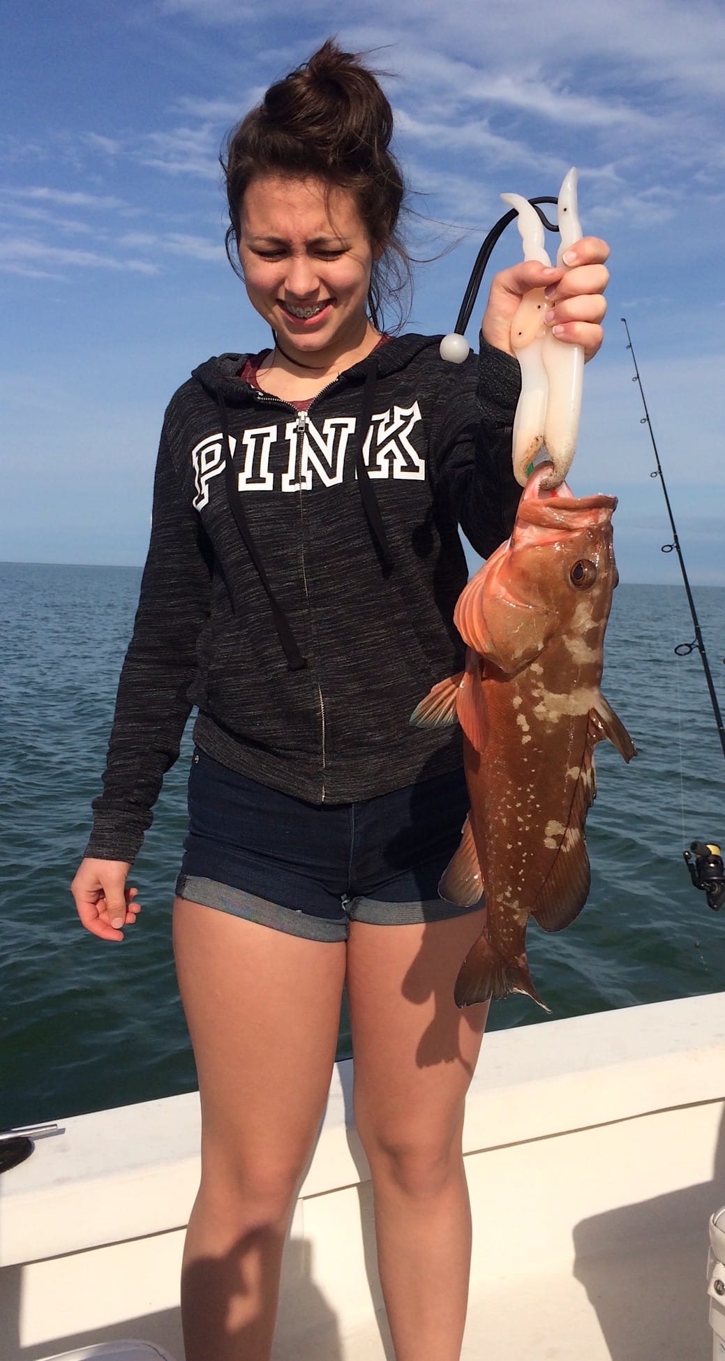Red Grouper, Offshore, Sanibel Fishing & Captiva Fishing, Saturday, 3-5-16 ~ #Sanibel #Captiva.