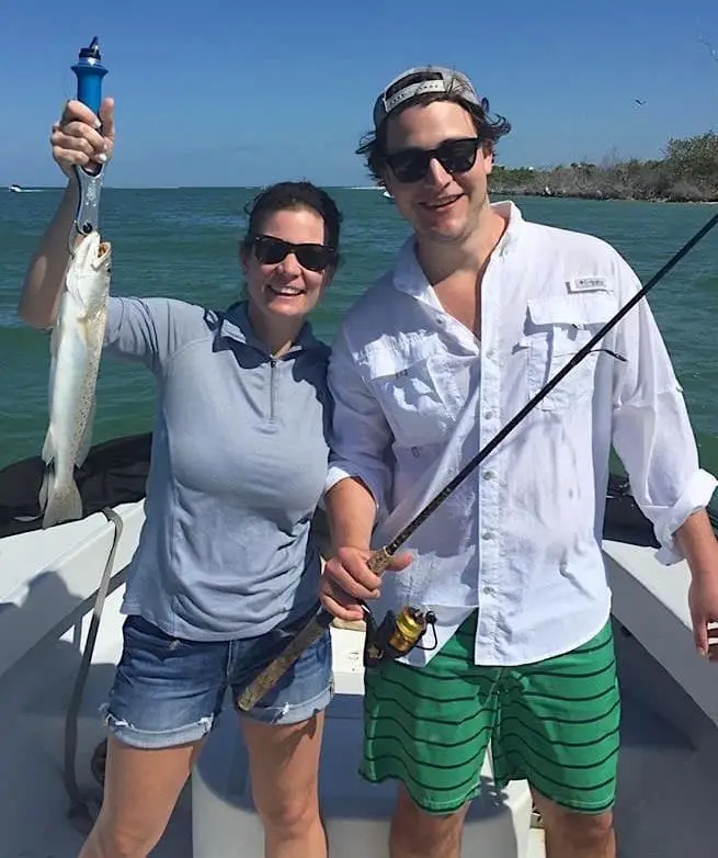 More Sea Trout Fishing, Grass Flats, Sanibel Fishing & Captiva Fishing, Friday, April 29, 2016.
