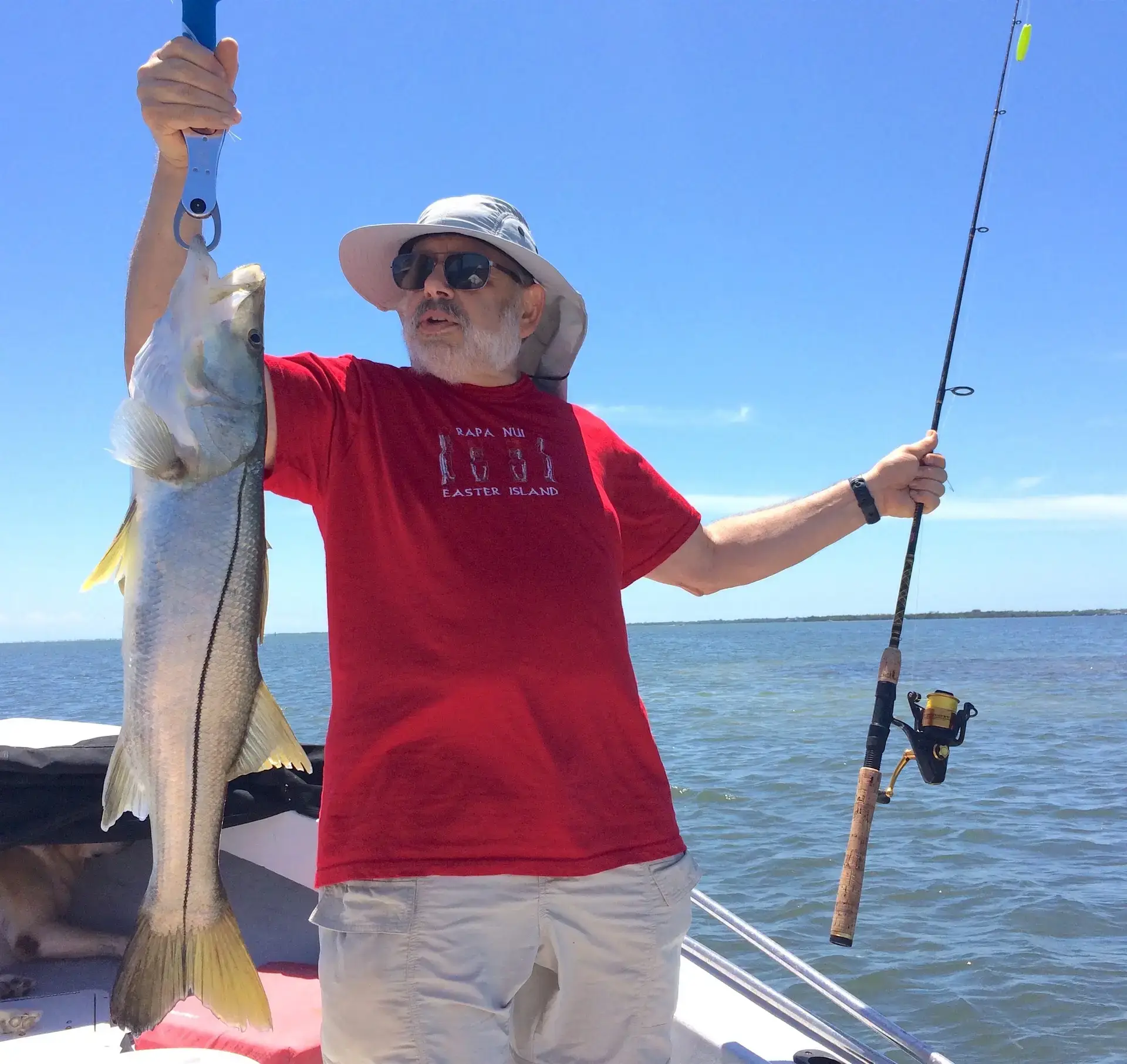 Snook Fishing, Catch & Release, Sanibel Fishing & Captiva Fishing, Monday, April 25, 2016.