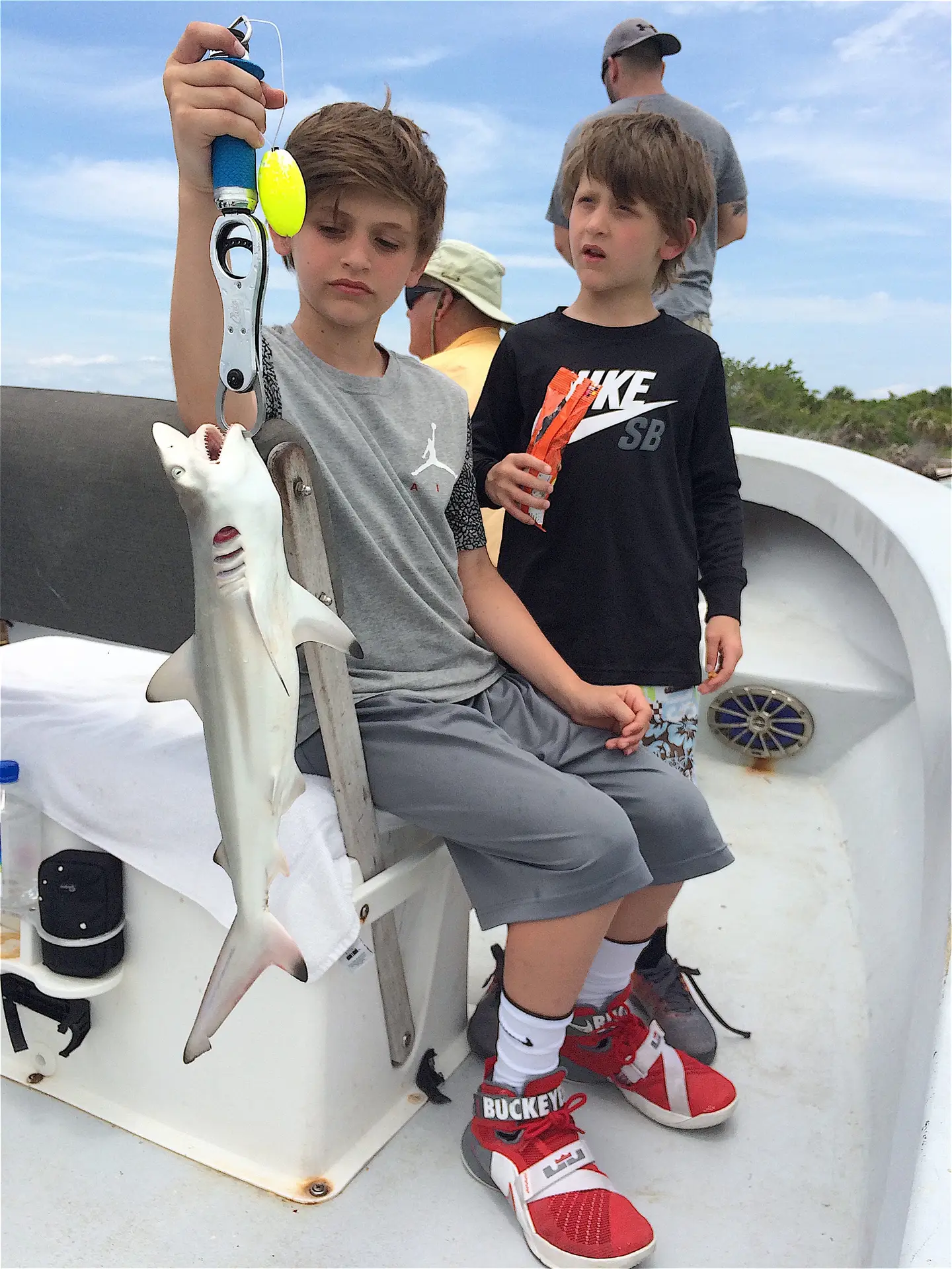 Blacktip Shark, Sanibel Fishing & Captiva Fishing, Wednesday, May 10, 2016.