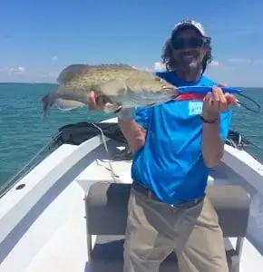 Grouper, Patrick, Catch & Release, Sanibel Fishing & Captiva Fishing, Tuesday, May 24, 2016.