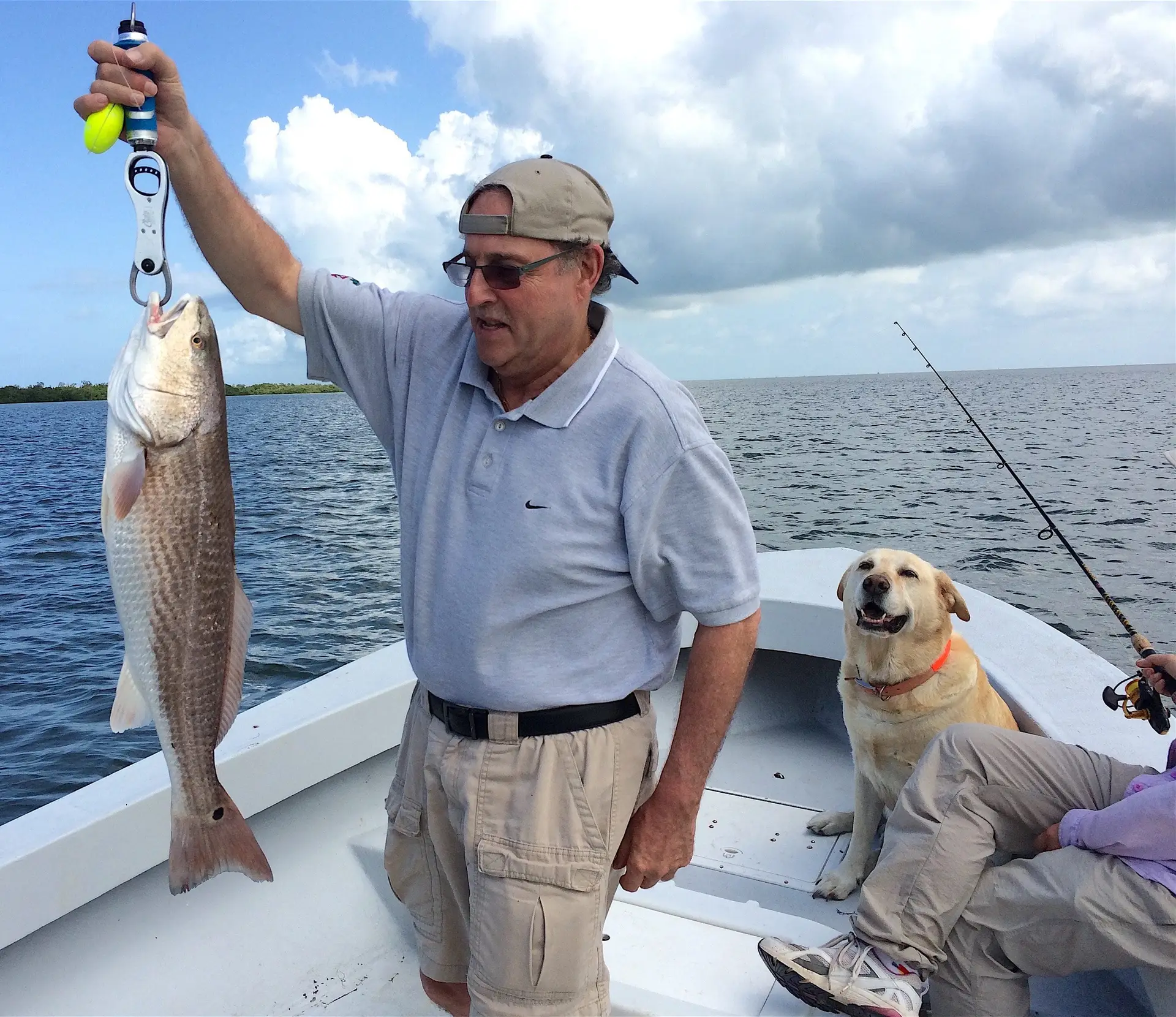 Redfish & Hank, Sanibel Fishing & Captiva Fishing, Thursday, May 5, 2016.