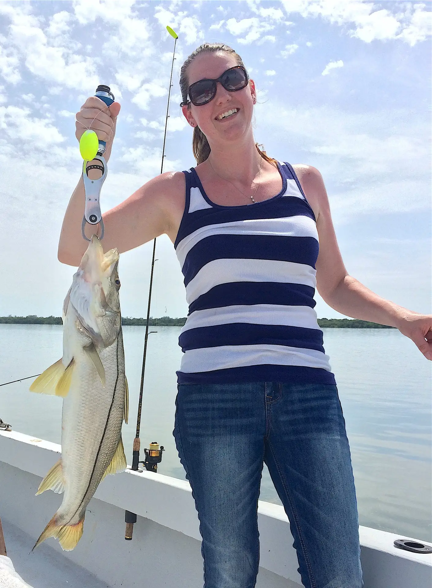 Snook, Oyster Bars, Catch & Release, Sanibel Fishing & Captiva Fishing, Friday, May 13, 2016.