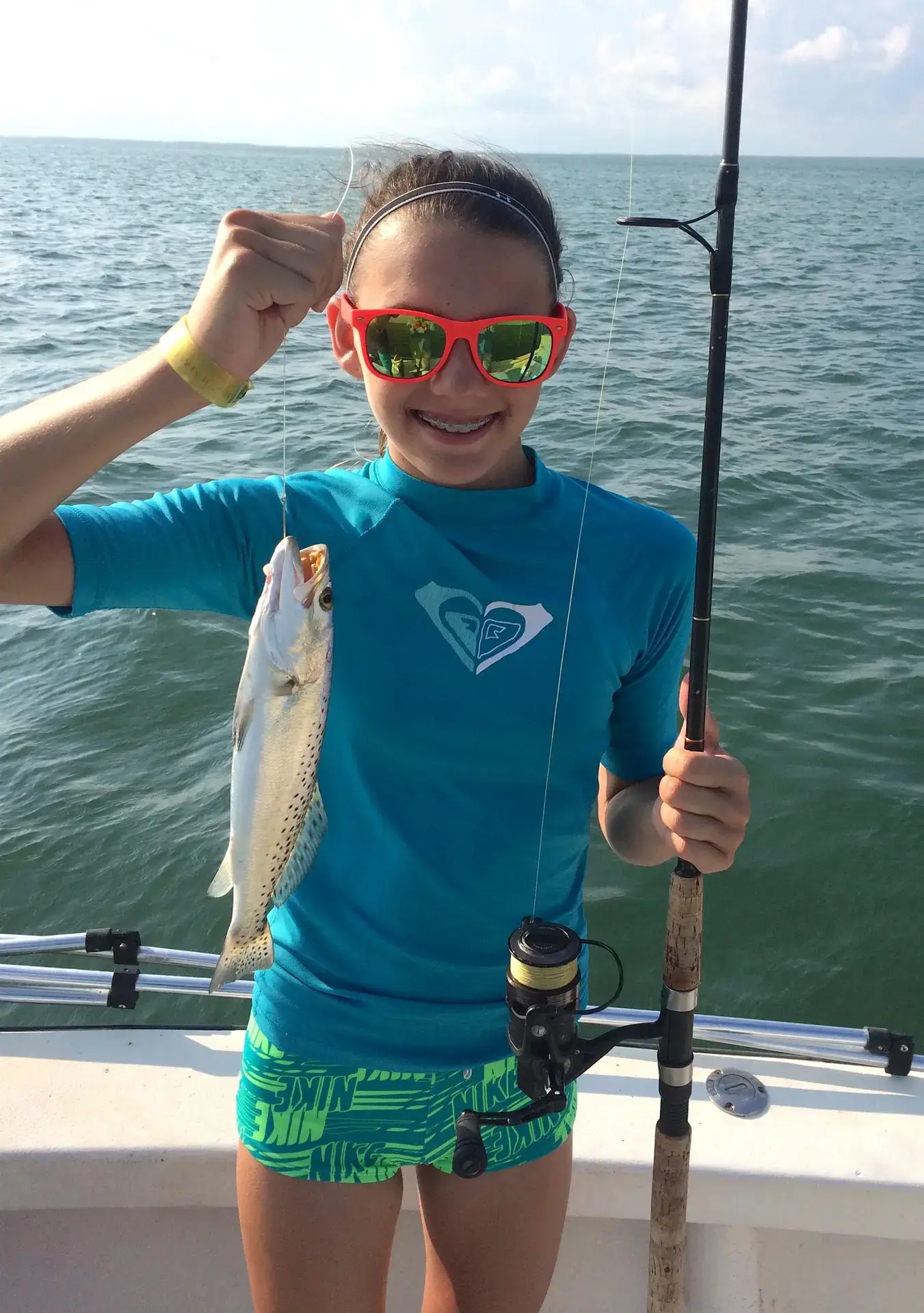Sea Trout, Grass Beds, Sanibel Fishing & Captiva Fishing, Sunday, June 19, 2016.