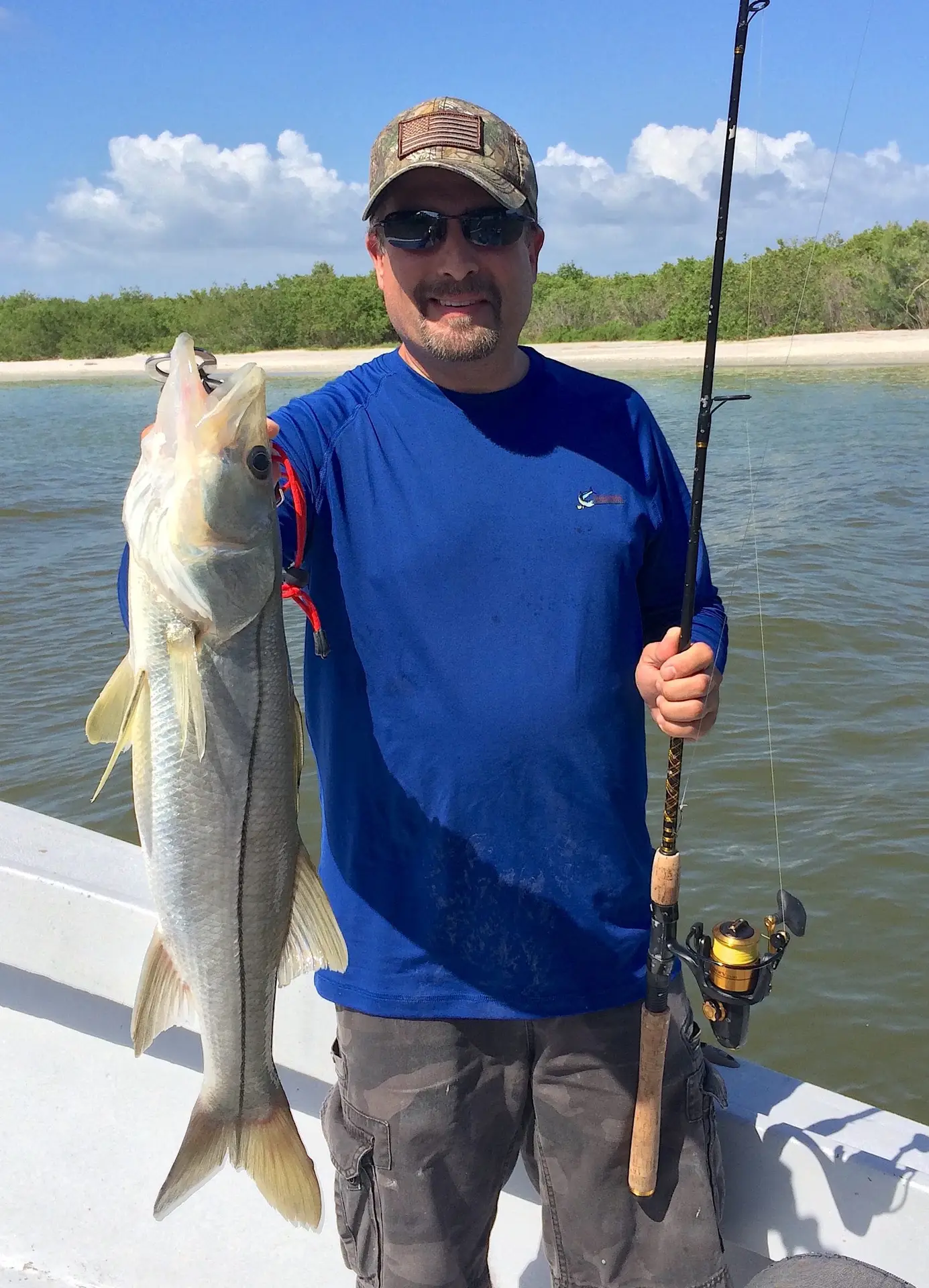 Snook On The Beach, Sanibel Fishing & Captiva Fishing, Monday, July 11, 2016.