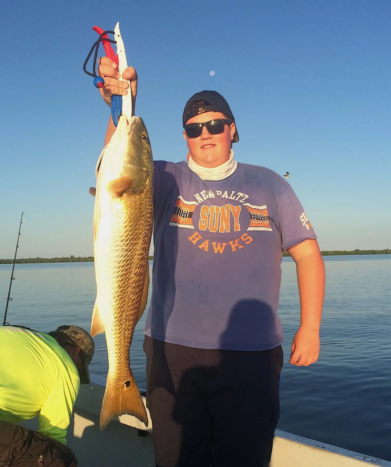 Big Redfish, Oyster Bars, Sanibel Fishing & Captiva Fishing, Monday, August 22, 2016.