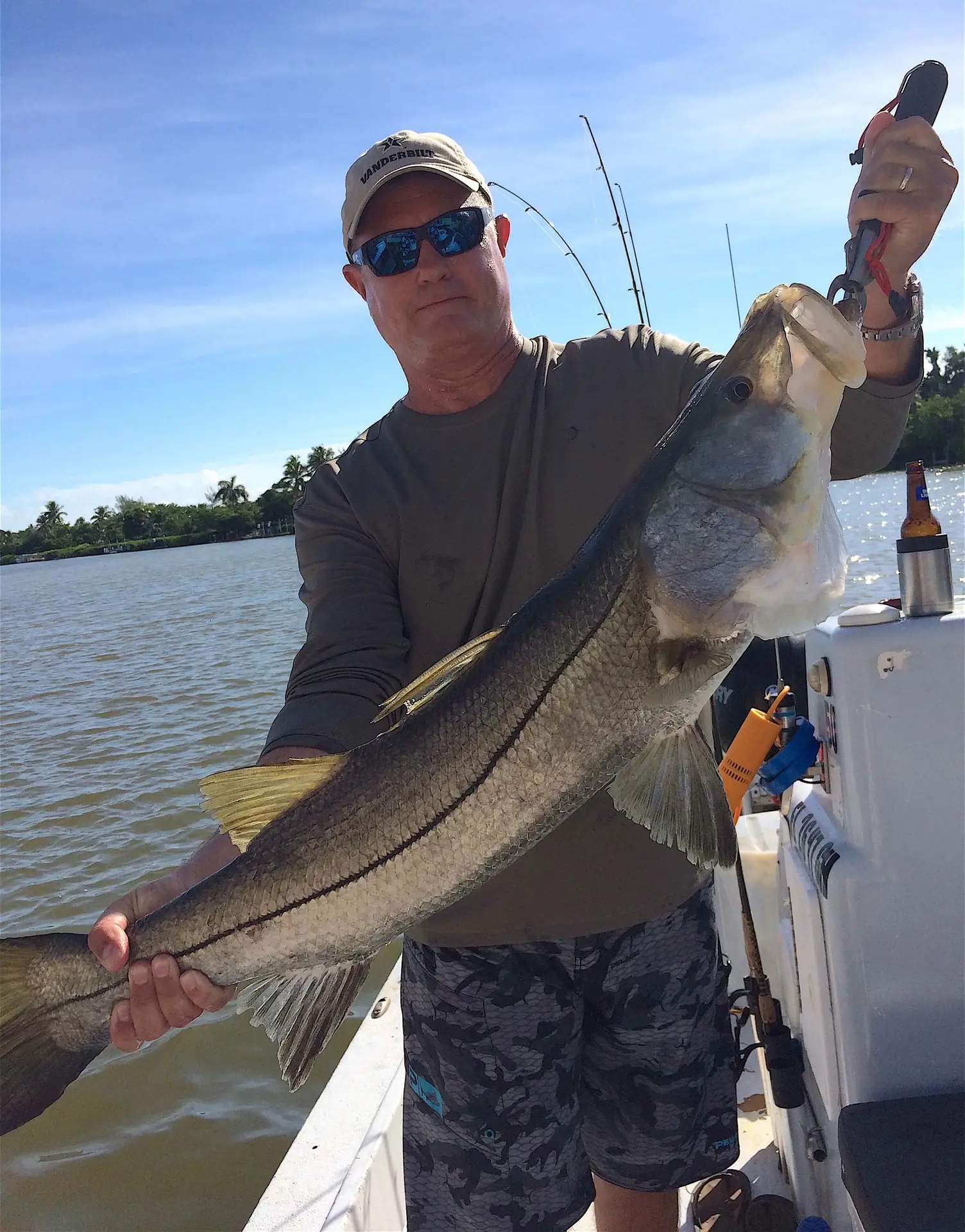 Another Big Snook, Captiva Cracker Fishing Tournament, Mangroves, Sanibel Fishing & Captiva Fishing, Sunday, September 11, 2016.