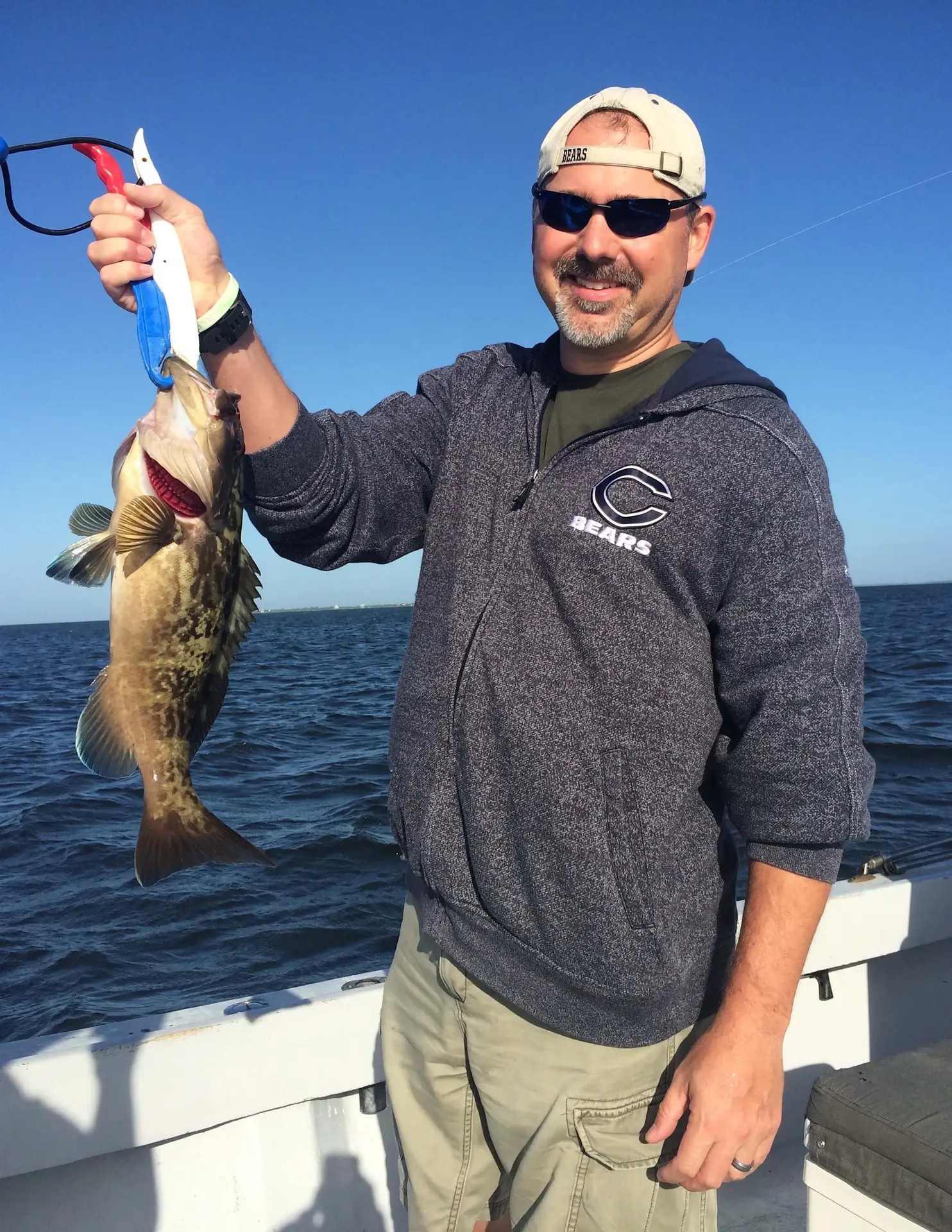 Grouper, Inshore, Sanibel Fishing & Captiva Fishing, Wednesday, October 12, 2016.