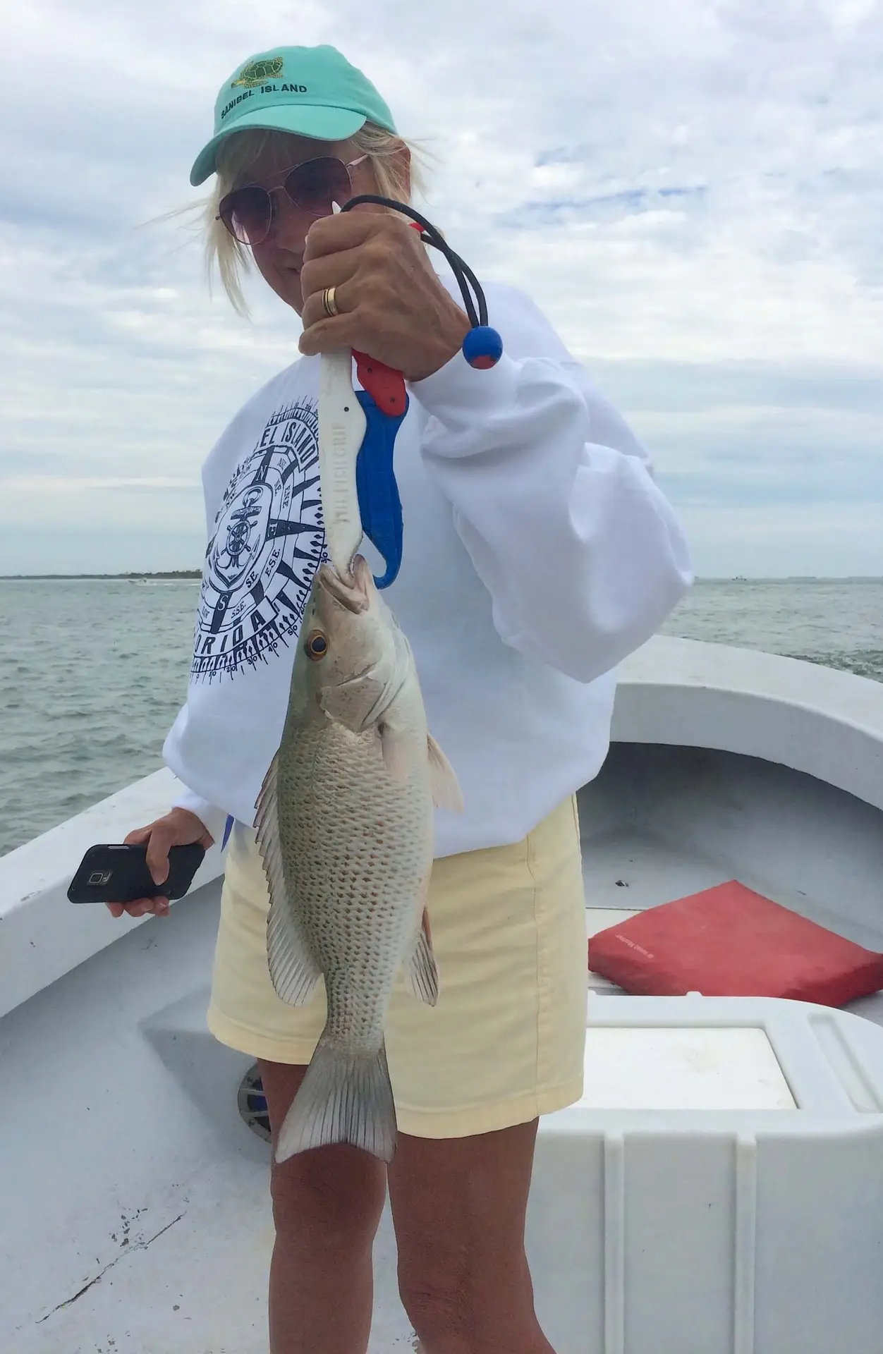 Snapper, Sanibel Fishing & Captiva Fishing, Sunday, November 13, 2016.