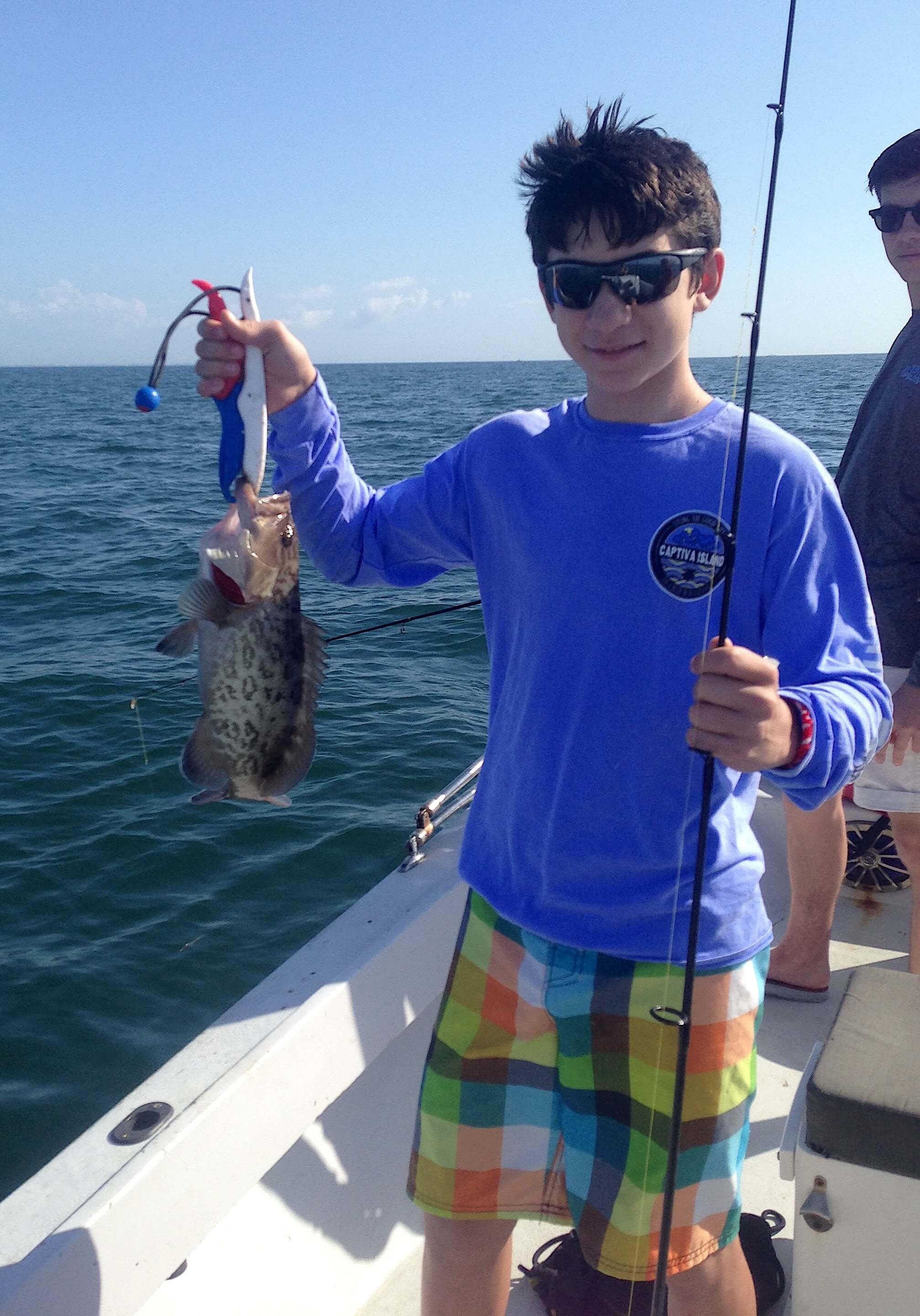 Grouper, Sanibel Fishing & Captiva Fishing, Sanibel Island, Thursday December 22, 2016.