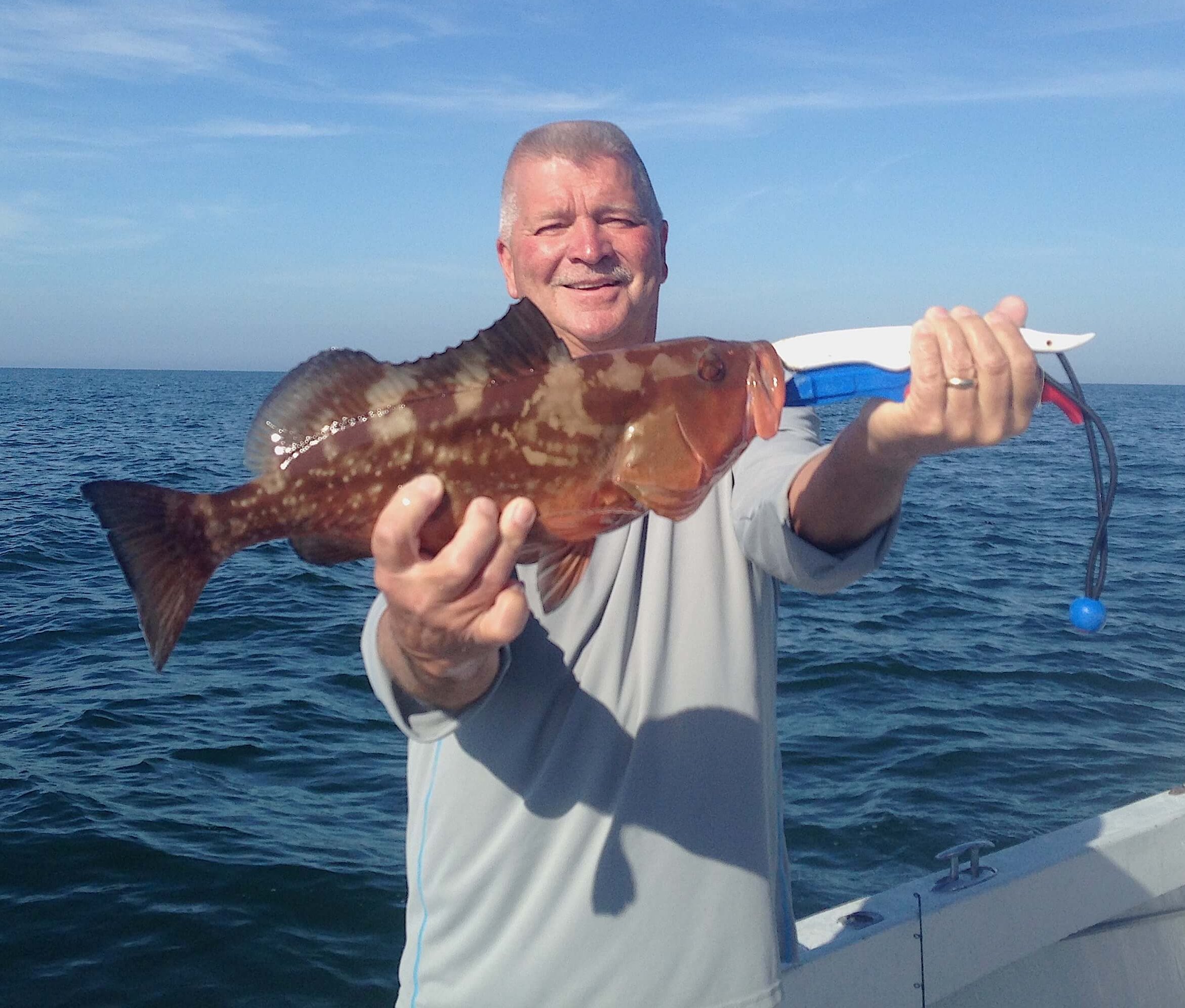 More Grouper, Sanibel Fishing & Captiva Fishing, Sanibel Island, Wednesday December 14, 2016.