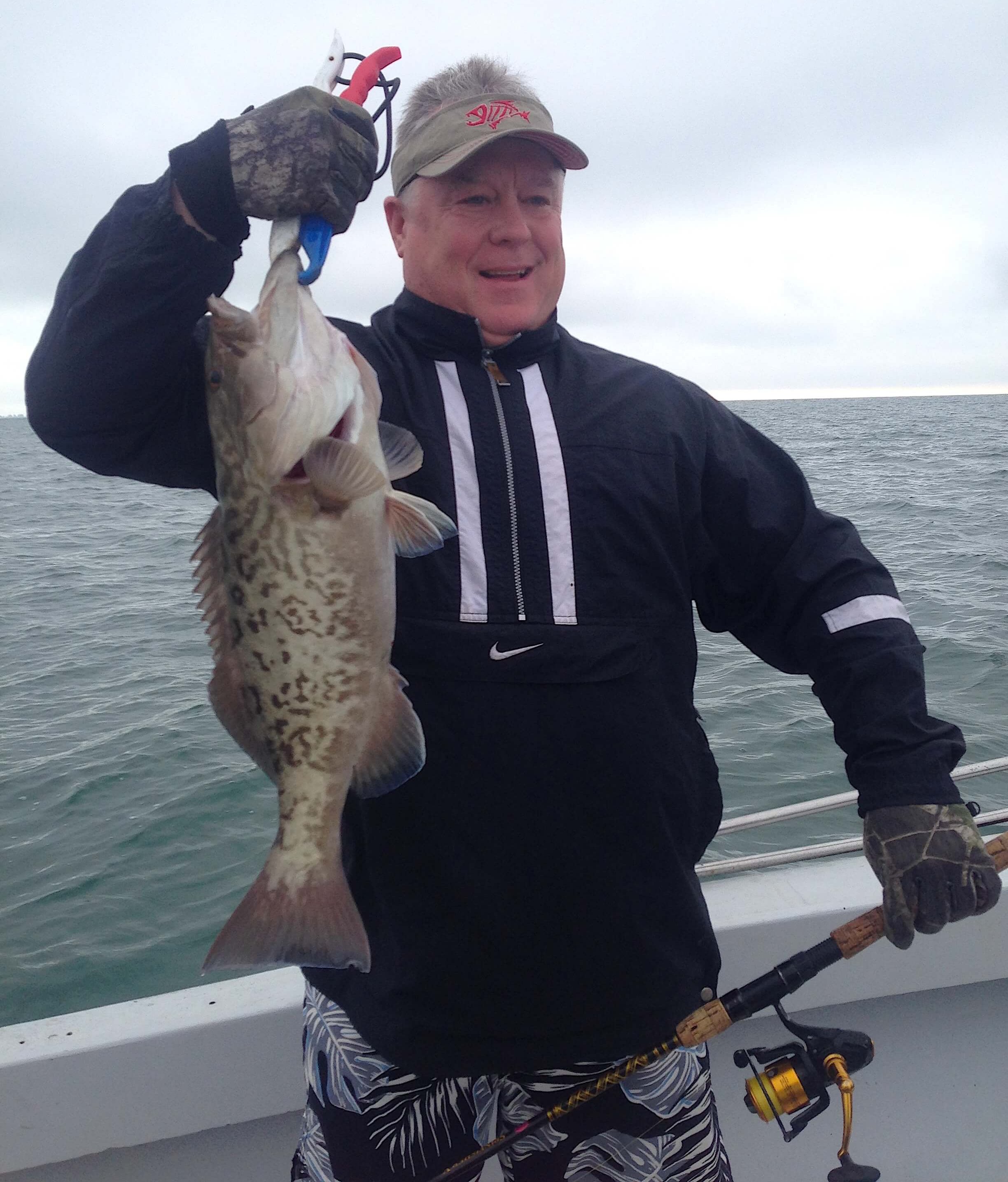 Grouper, Sanibel Fishing & Captiva Fishing, Sanibel Island, Wednesday December 21, 2016.