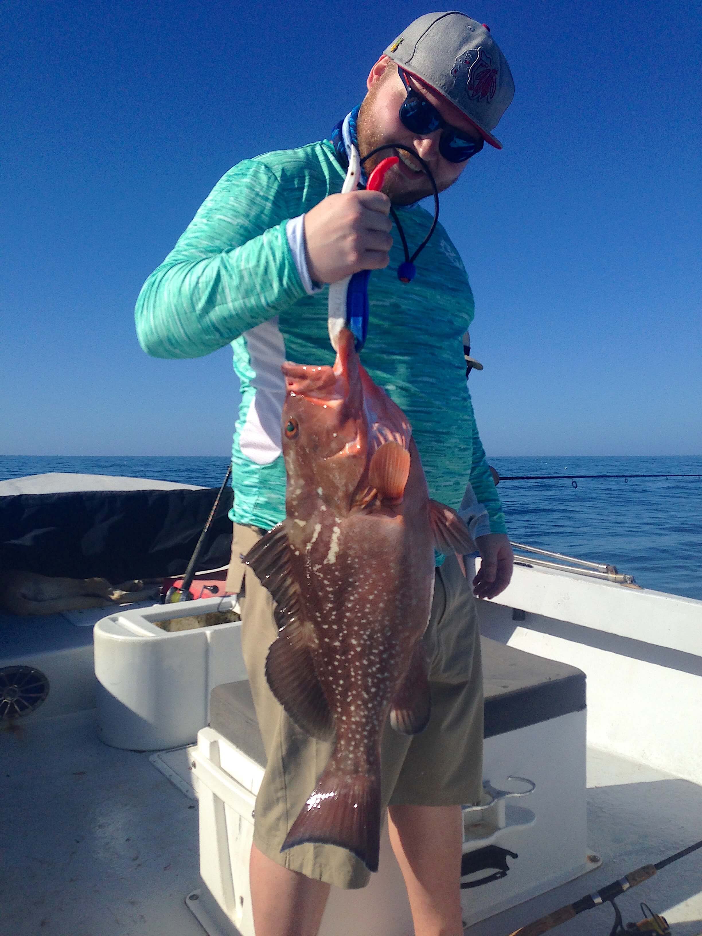Grouper, Sanibel Fishing & Captiva Fishing, Sanibel Island, Sunday, January 15, 2017.