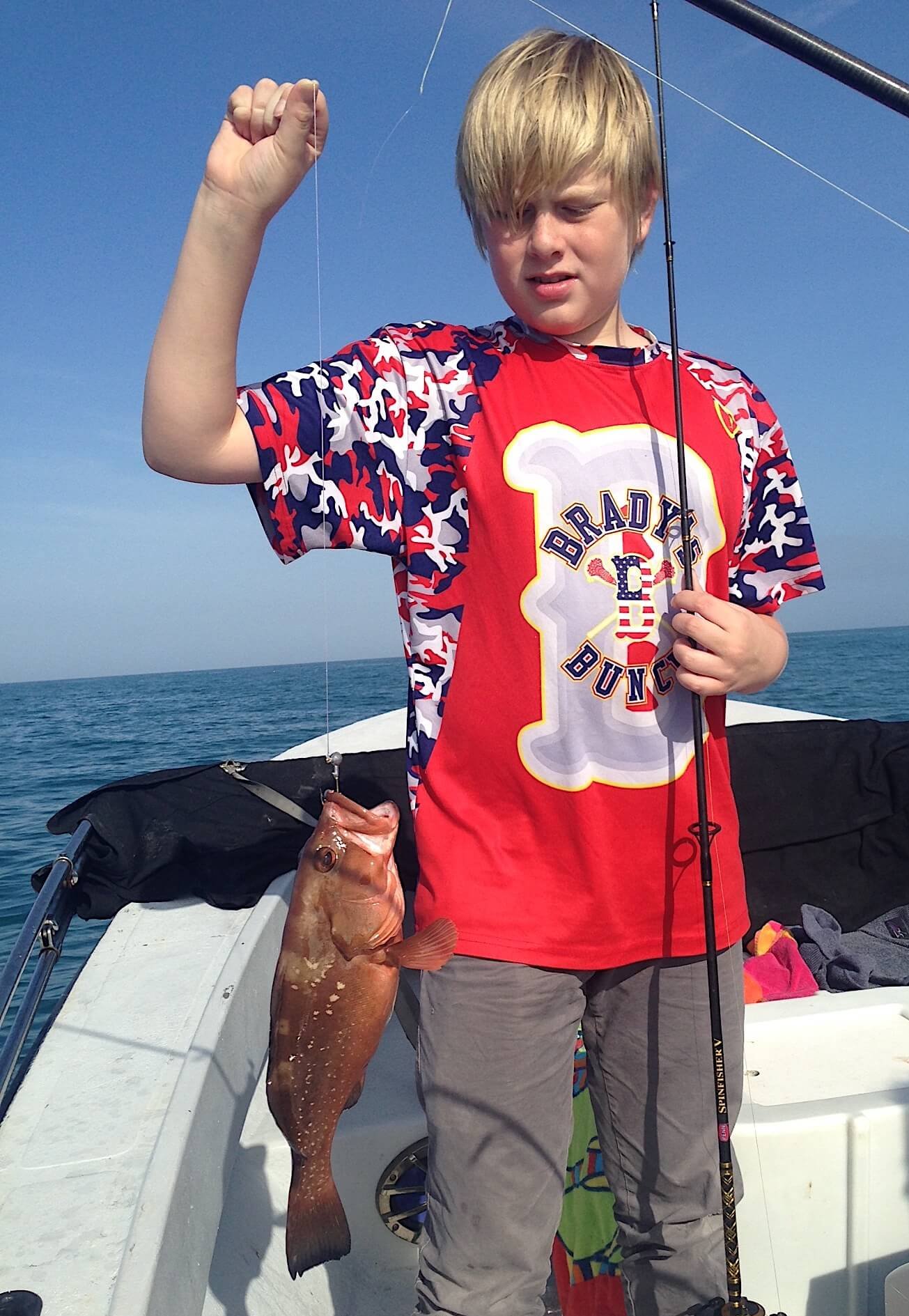 Grouper, Sanibel Fishing & Captiva Fishing, Sanibel Island, Thursday January 5, 2017.