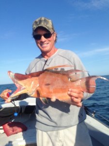 Hogfish 2, Sanibel Fishing & Captiva Fishing, Sanibel Island, Saturday, January 21, 2017.