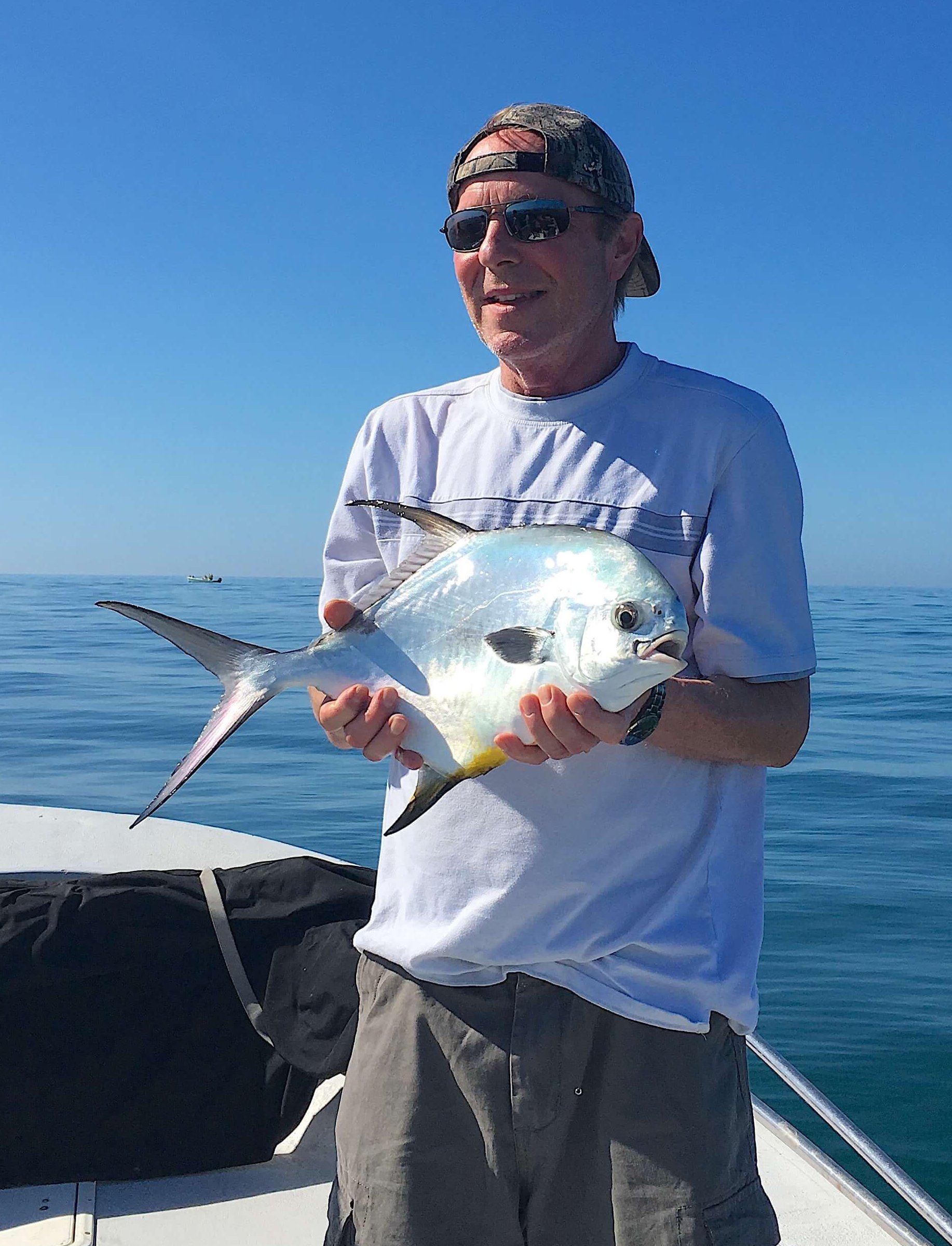 Permit, Sanibel Fishing & Captiva Fishing, Sanibel Island, Friday January 6, 2017.