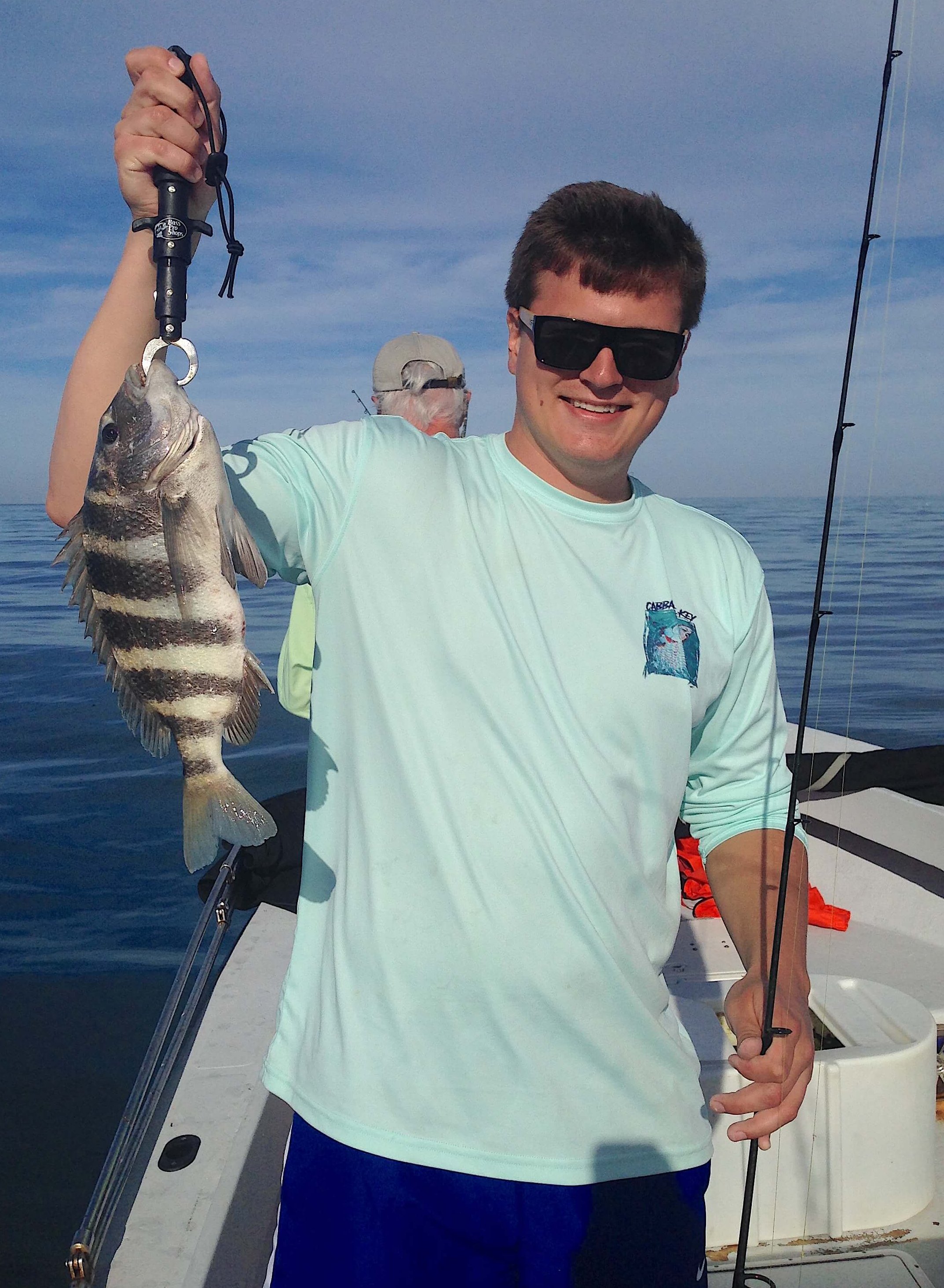 Sheepshead, Sanibel Fishing & Captiva Fishing, Sanibel Island, Monday, January 23, 2017.