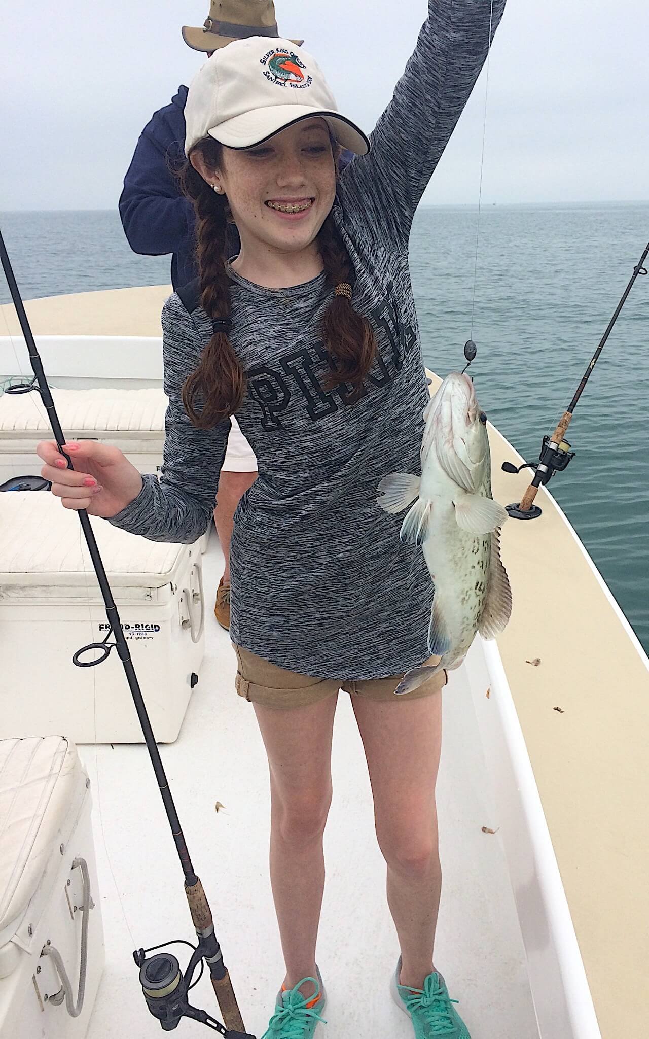 Grouper; Sanibel Fishing & Captiva Fishing, Sanibel Island, Tuesday, February 14, 2017.