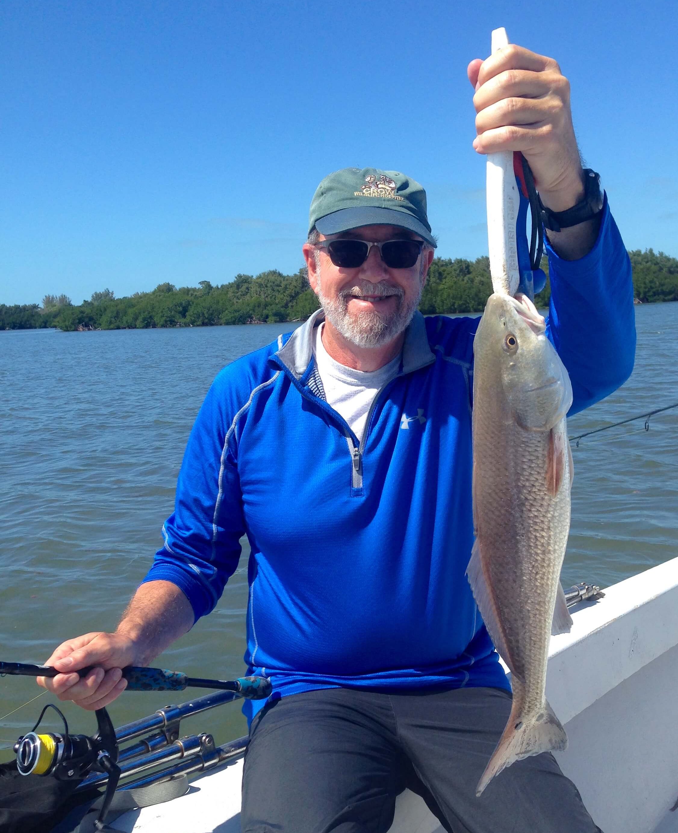 Redfish, Sanibel Fishing & Captiva Fishing, Sanibel Island, Friday, February 24, 2017.