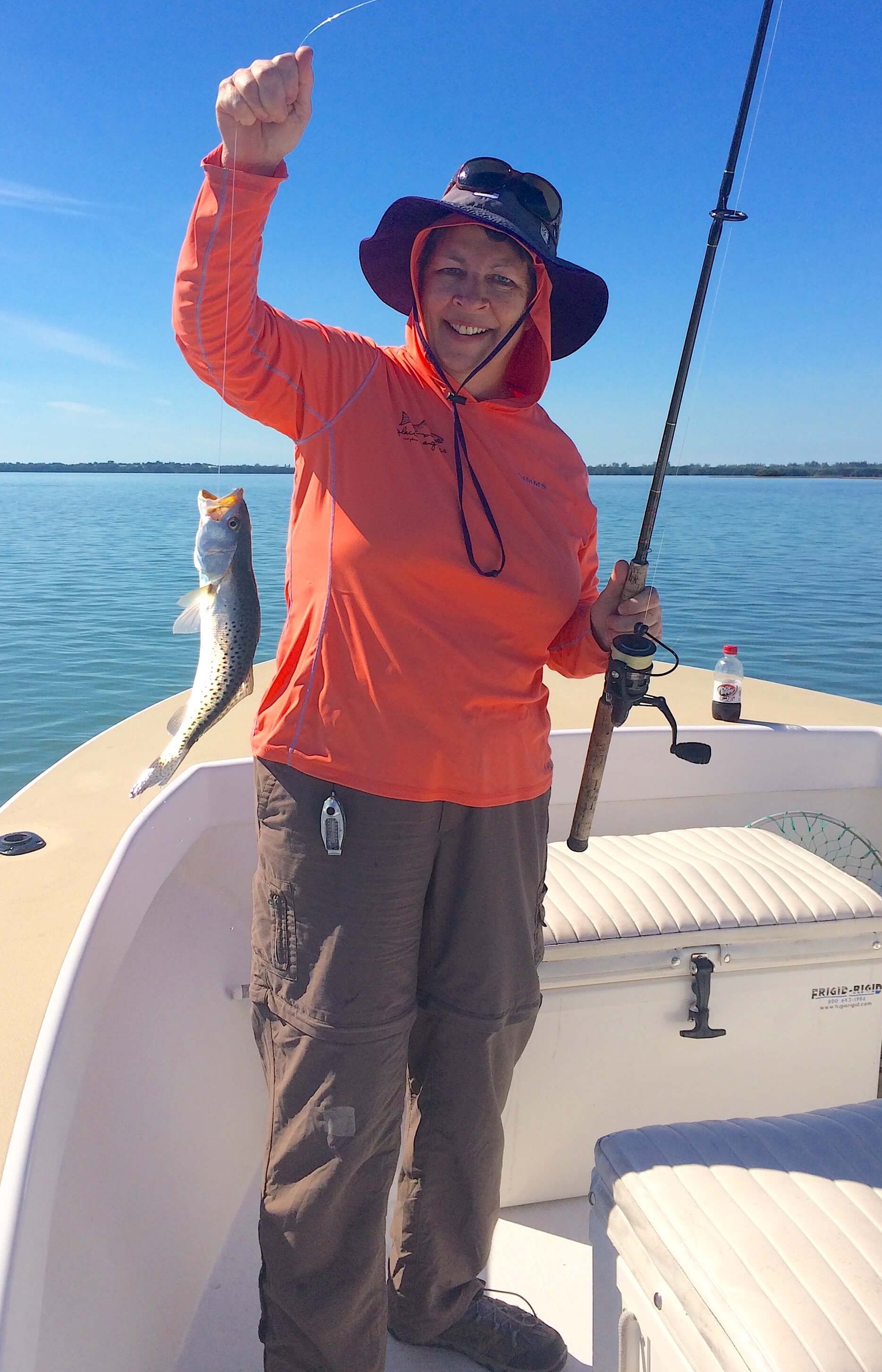 Sea Trout, Sanibel Fishing & Captiva Fishing, Sanibel Island, Tuesday, February 21, 2017.