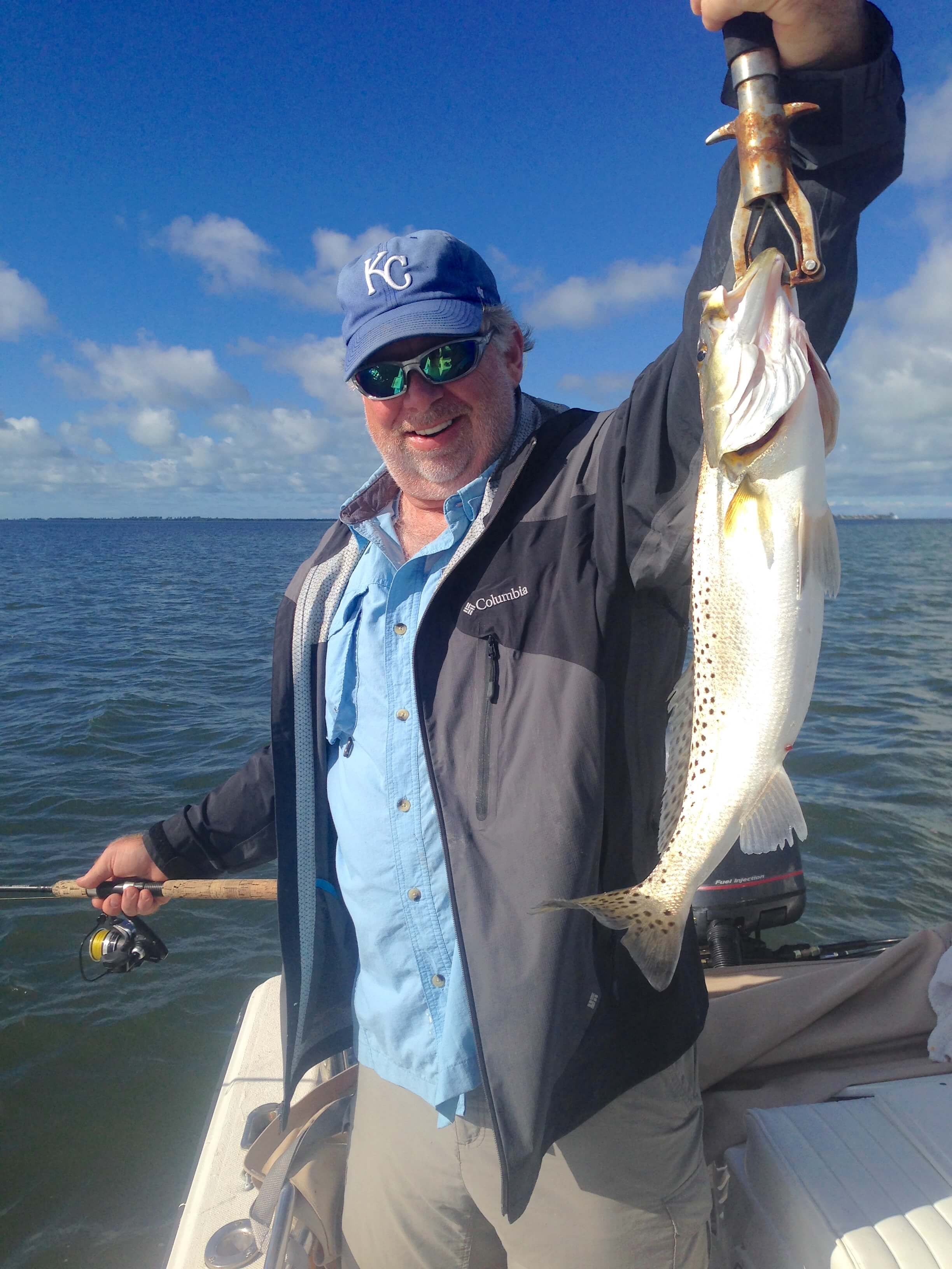 Sea Trout, Sanibel Fishing & Captiva Fishing, Sanibel Island, Saturday, February 25, 2017.