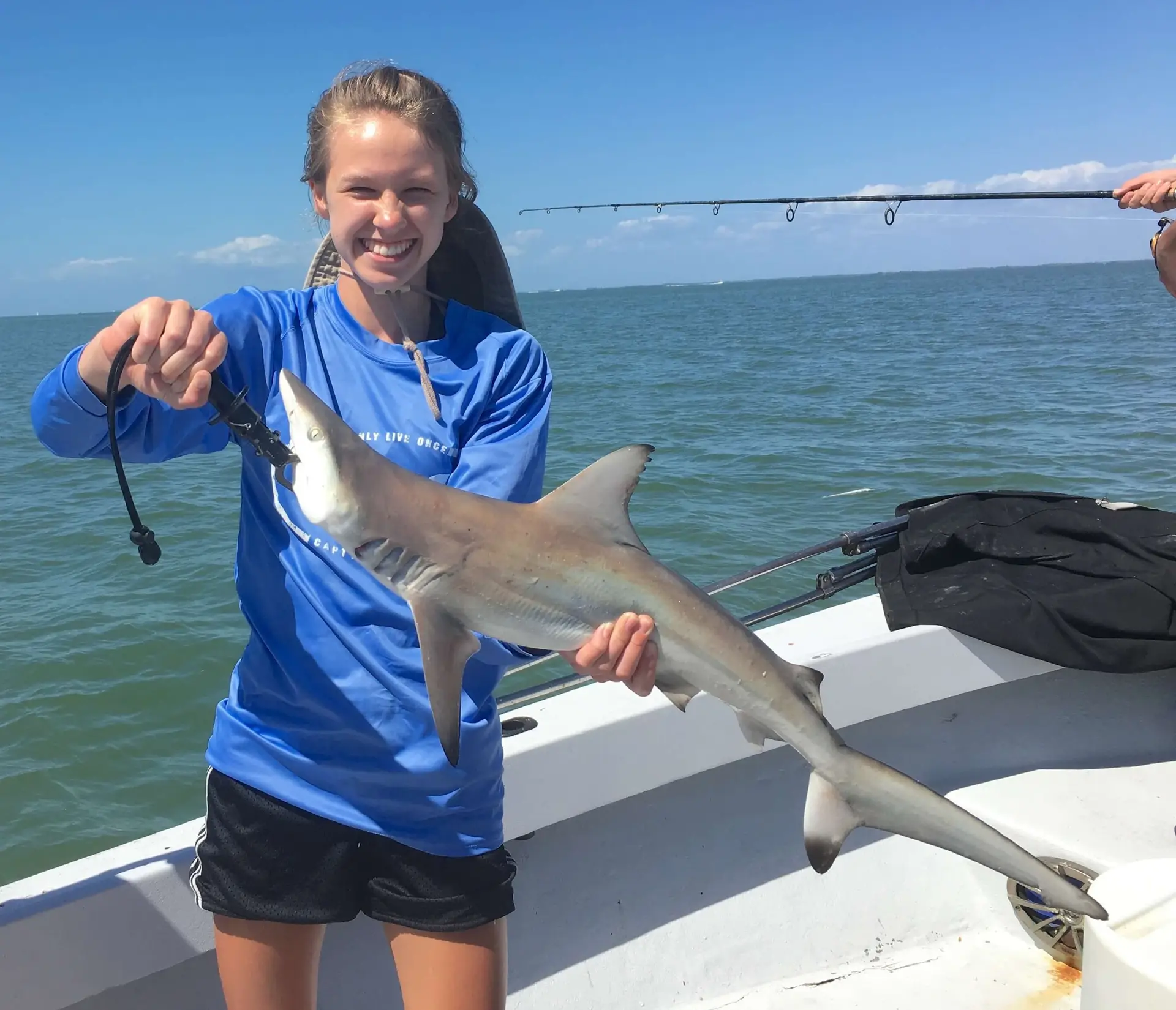 Blacktip Sharks, Catch & Release, Sanibel Fishing & Captiva Fishing, Sanibel Island, Wednesday, March 29, 2017.
