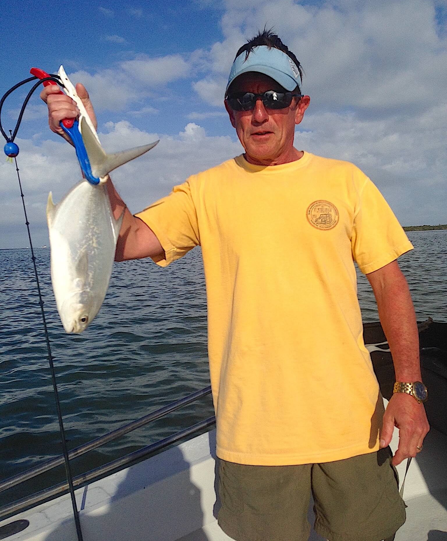 Pompano, Sanibel Fishing & Captiva Fishing, Sanibel Island, Friday, March 3, 2017.