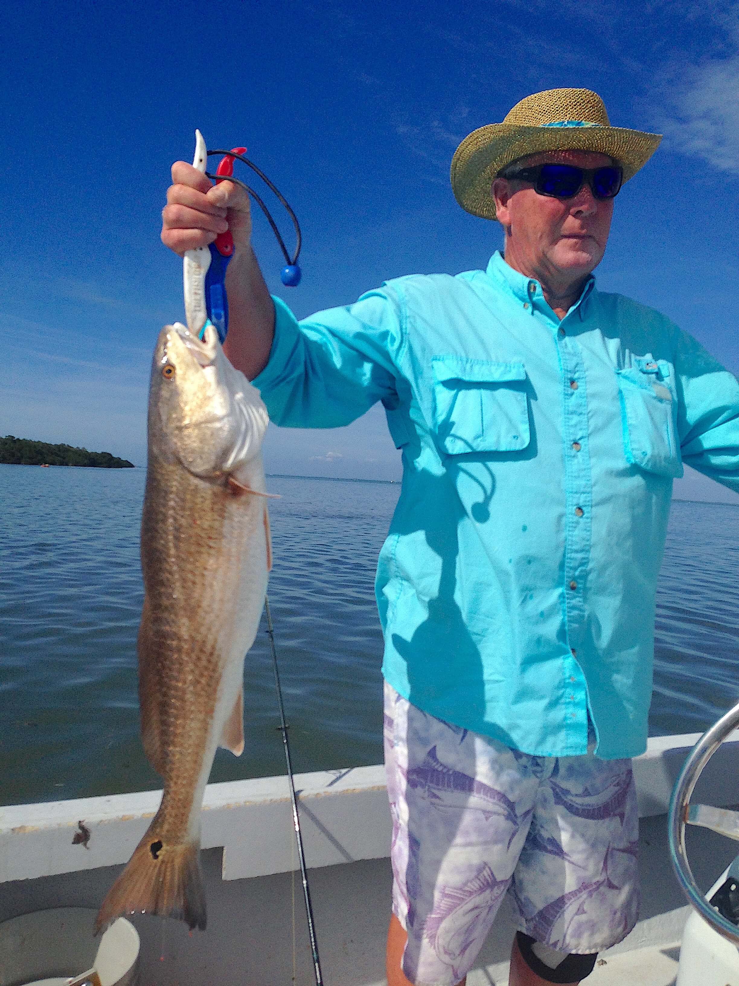 Redfish, Sanibel Fishing & Captiva Fishing, Sanibel Island, Tuesday, March 7, 2017.