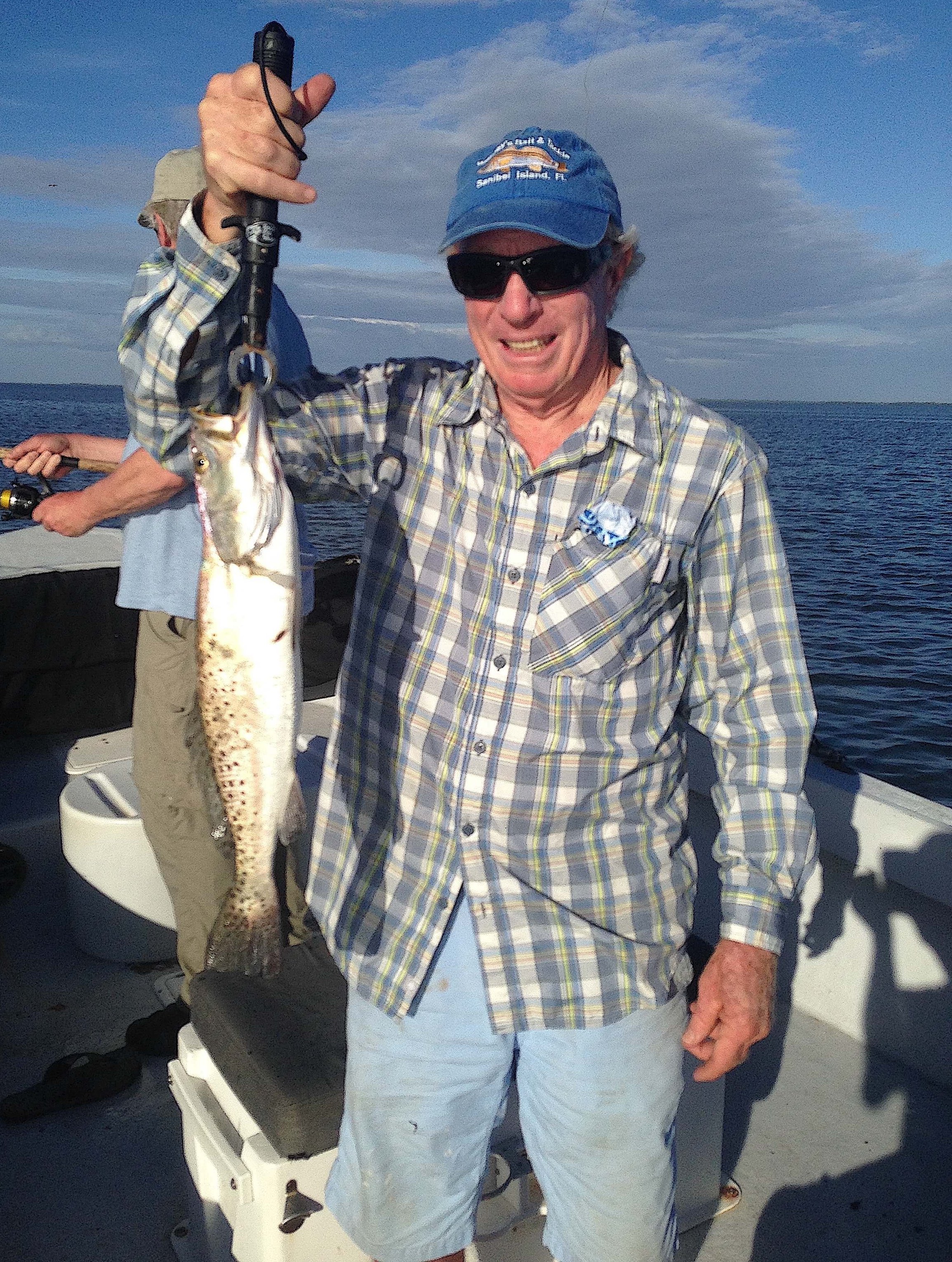 Sea Trout, Sanibel Fishing & Captiva Fishing, Sanibel Island, Wednesday, March 8, 2017.