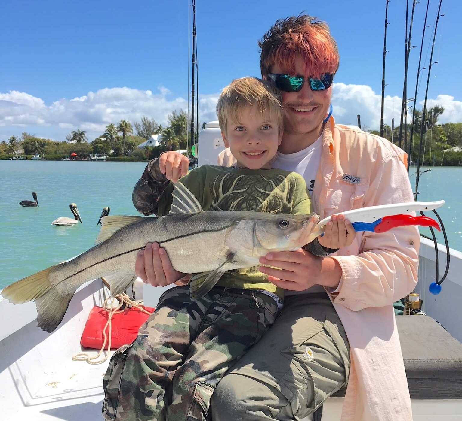 Alexander, Charlie "Rooster" Landon, Snook, Catch & Release, Sanibel Fishing & Captiva Fishing, Sanibel Island, Sunday, March 26, 2017.