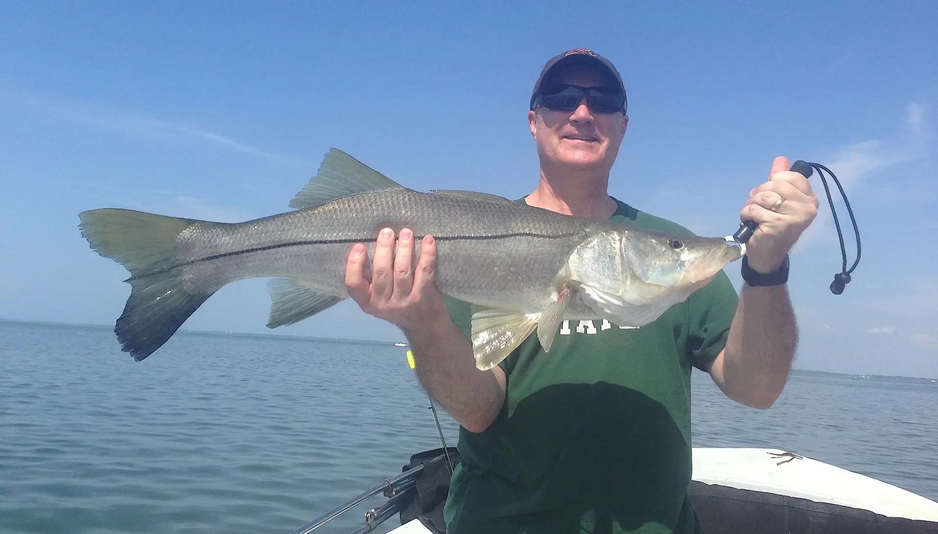 Big Snook, Captain Joey Burnsed, Sanibel Fishing & Captiva Fishing, Sanibel Island, Wednesday, April 26, 2017.