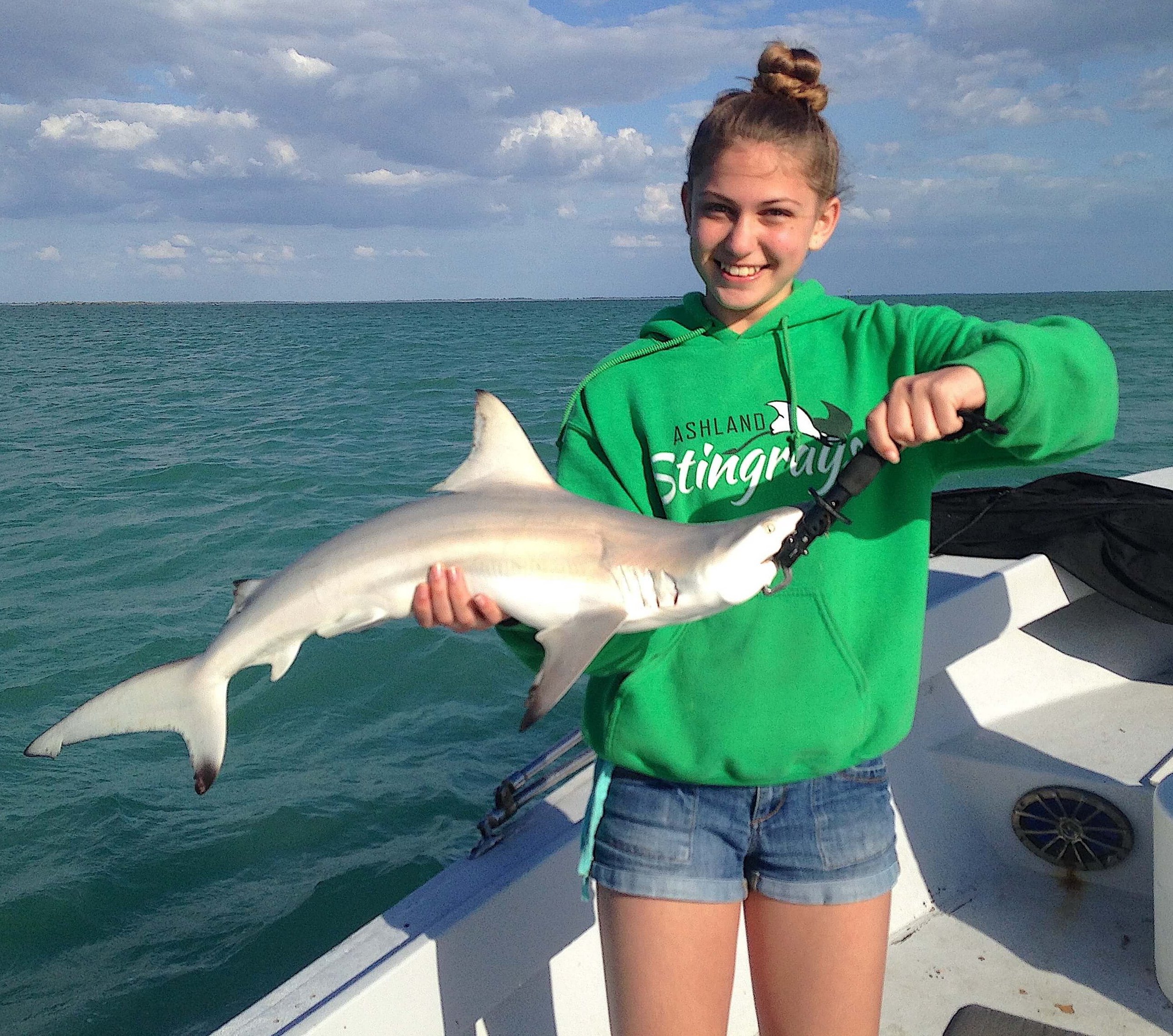 Blacktip Shark, Catch & Release, Captain Joey Burnsed, Sanibel Fishing & Captiva Fishing, Sanibel Island, Tuesday, April 25, 2017.