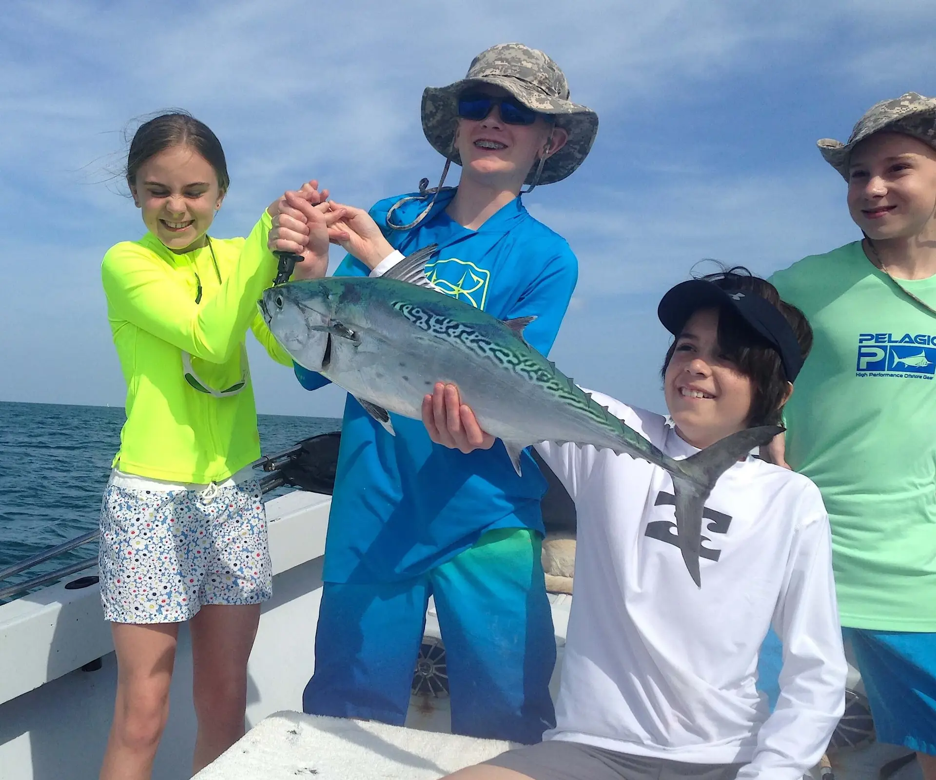 Little Tunny, False Albacore Tuna, Little Tuna, Sanibel Fishing & Captiva Fishing, Sanibel Island, Thursday, April 19, 2017.