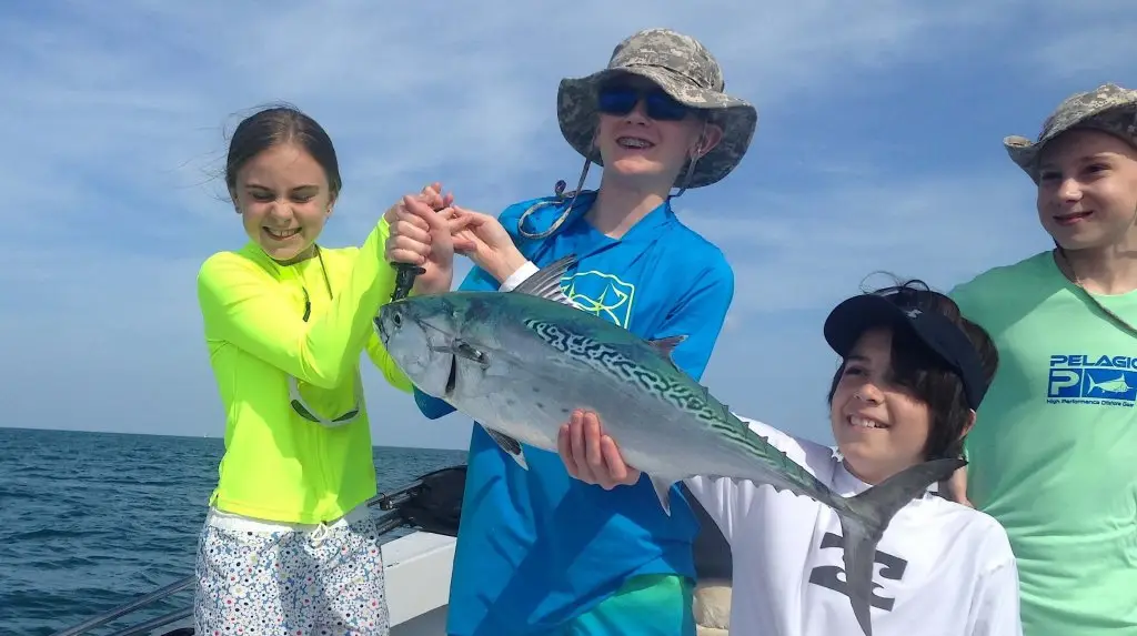 Little Tunny, False Albacore Tuna, Little Tuna, Catch & Release, Sanibel Fishing & Captiva Fishing, Sanibel Island, Thursday, April 19, 2017.