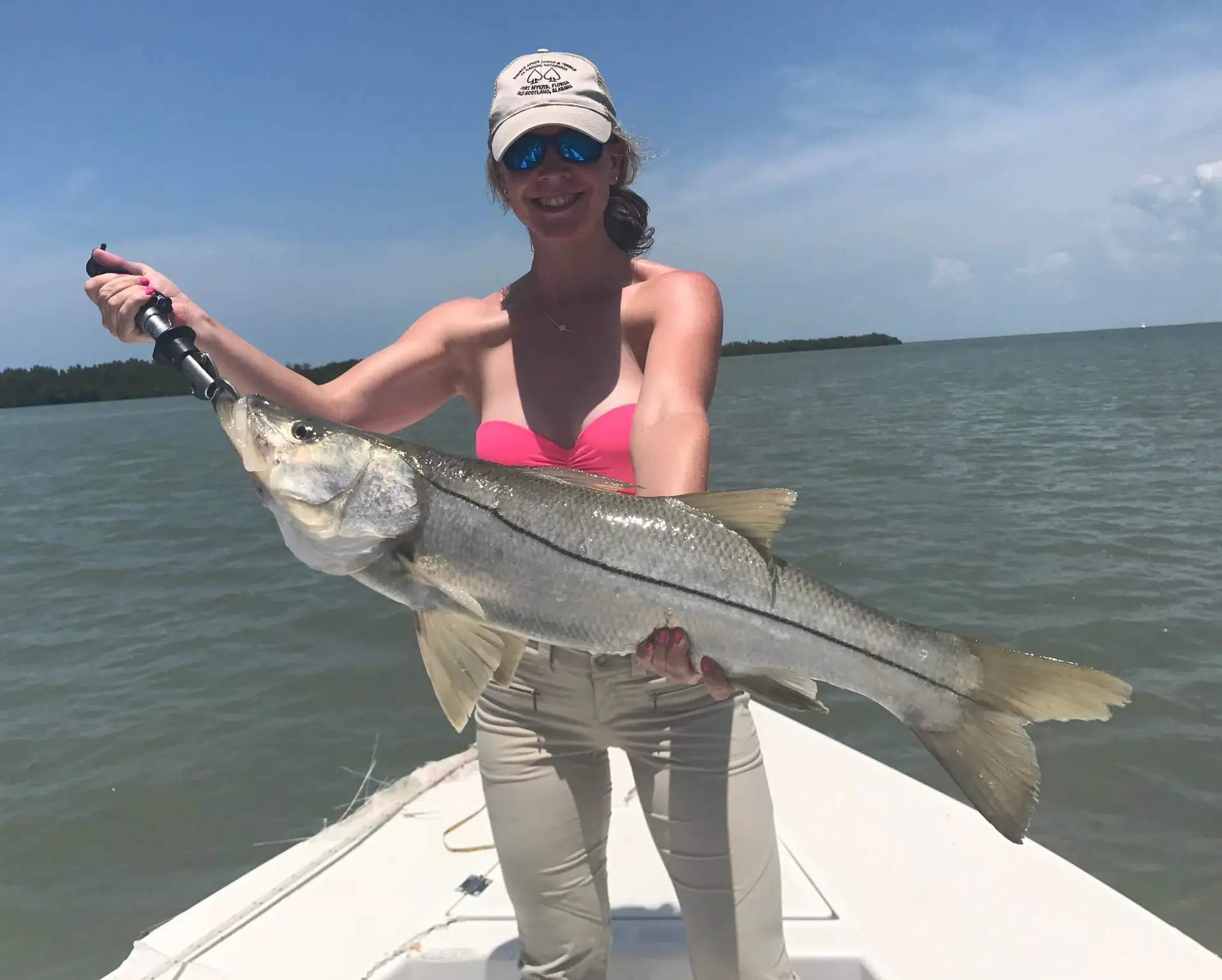 Big Snook, Jimmy Burnsed Team, Cabbage Key Fingers O’Bannon Invitational Memorial Snook Tournament, Sanibel Fishing & Captiva Fishing, Sanibel Island, Saturday, April 29, 2017.