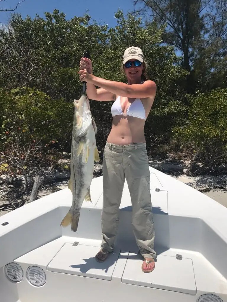 Day # 1, Jimmy Burnsed Team, Cabbage Key Fingers O’Bannon Invitational Memorial Snook Tournament, Sanibel Fishing & Captiva Fishing, Sanibel Island, Saturday, April 29, 2017.