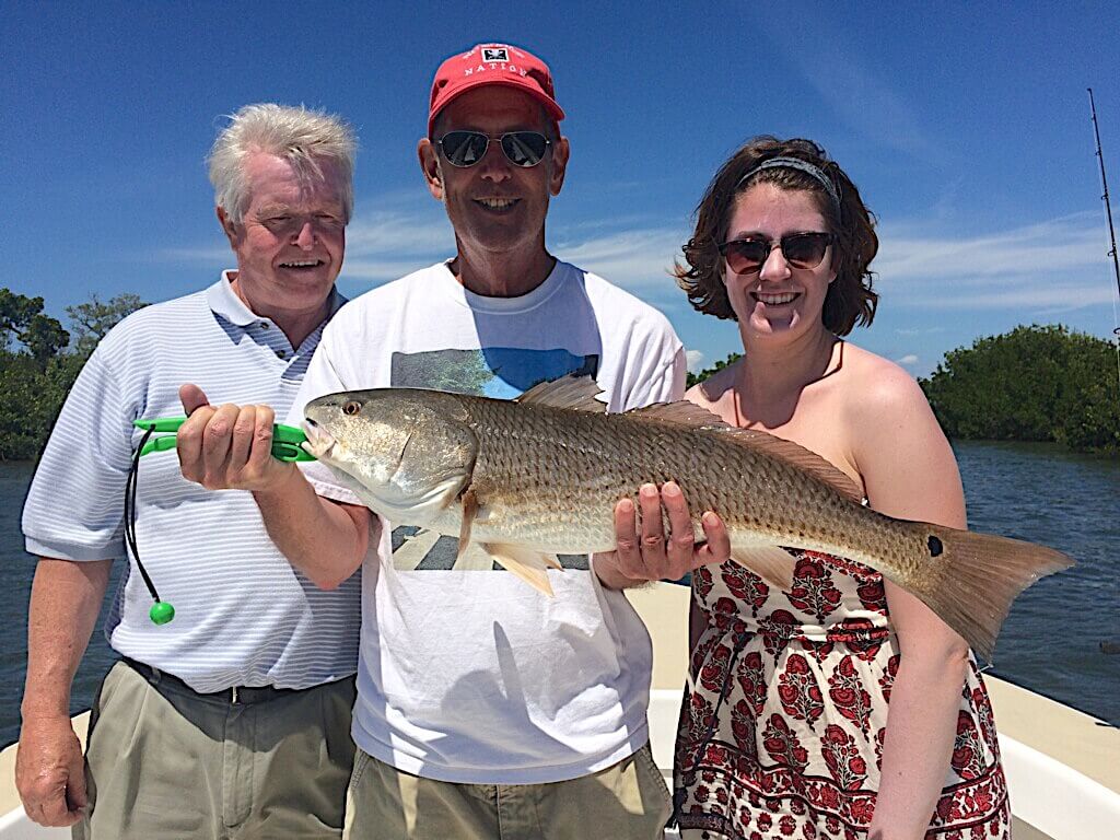 Redfish, Catch & Release, Sanibel Fishing & Captiva Fishing, Sanibel Island, Saturday, April 1, 2017.