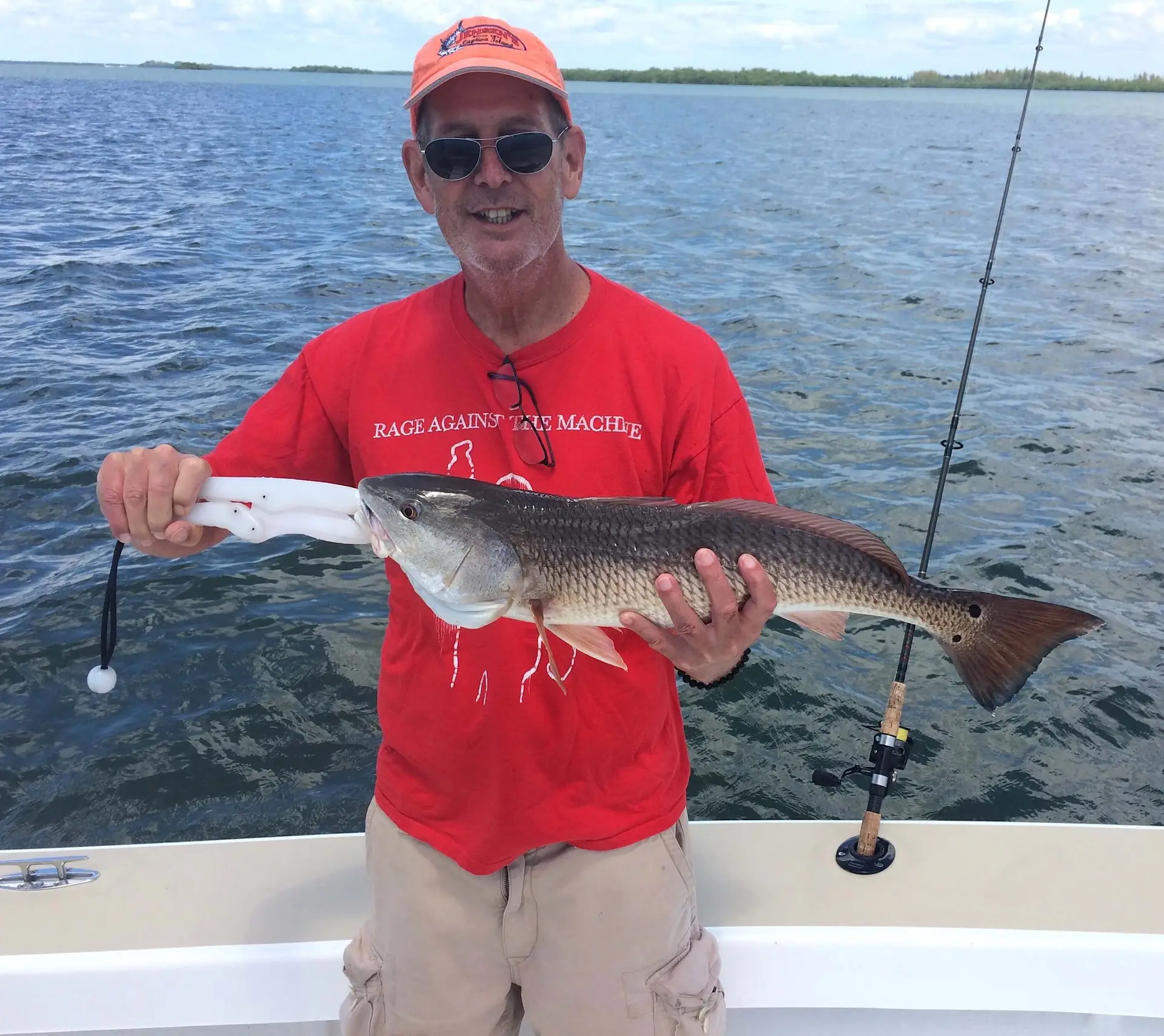 Redfish, Sanibel Fishing & Captiva Fishing, Sanibel Island, Friday, April 28, 2017.