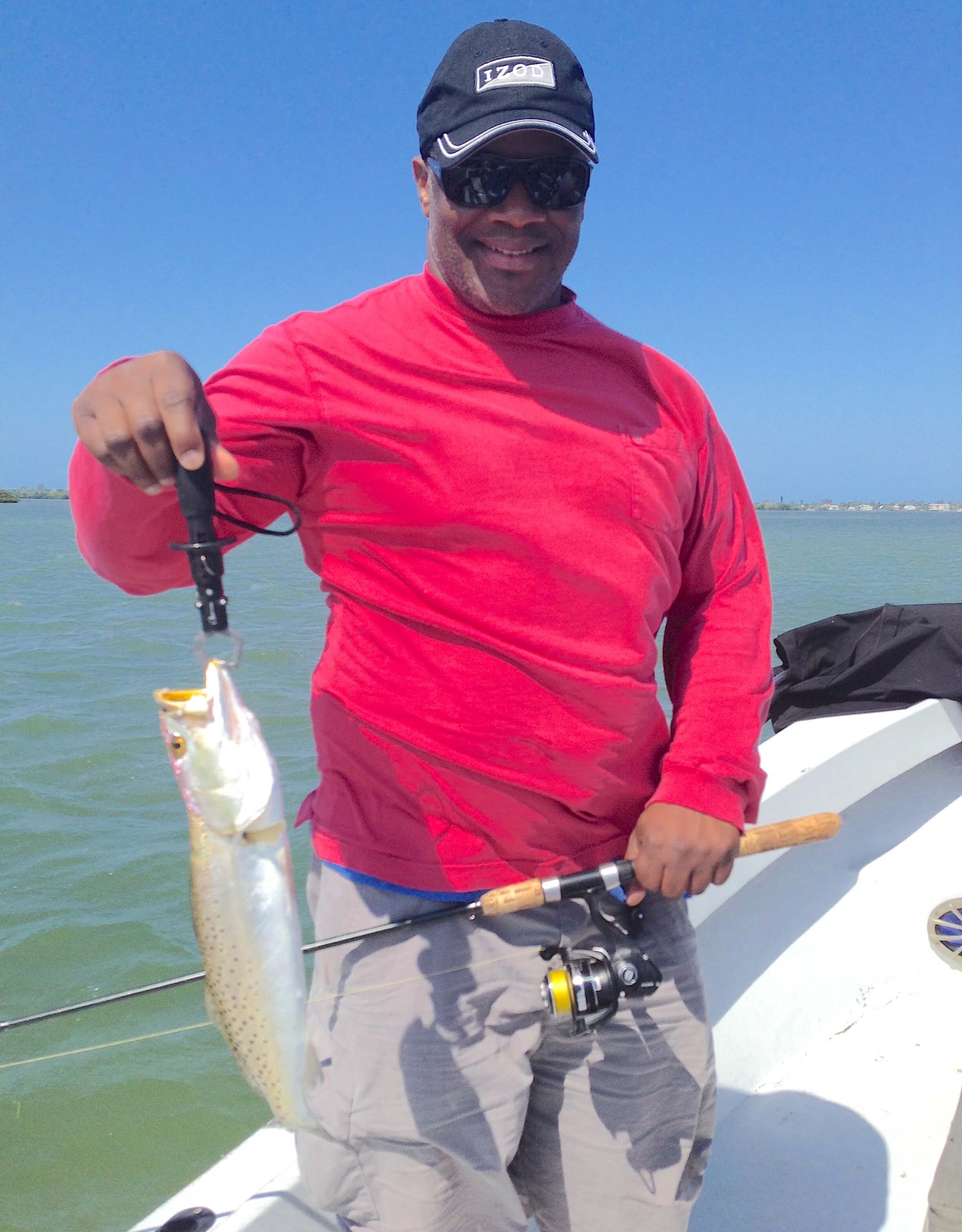 Sea Trout, Sanibel Fishing & Captiva Fishing, Sanibel Island, Tuesday, April 4, 2017.